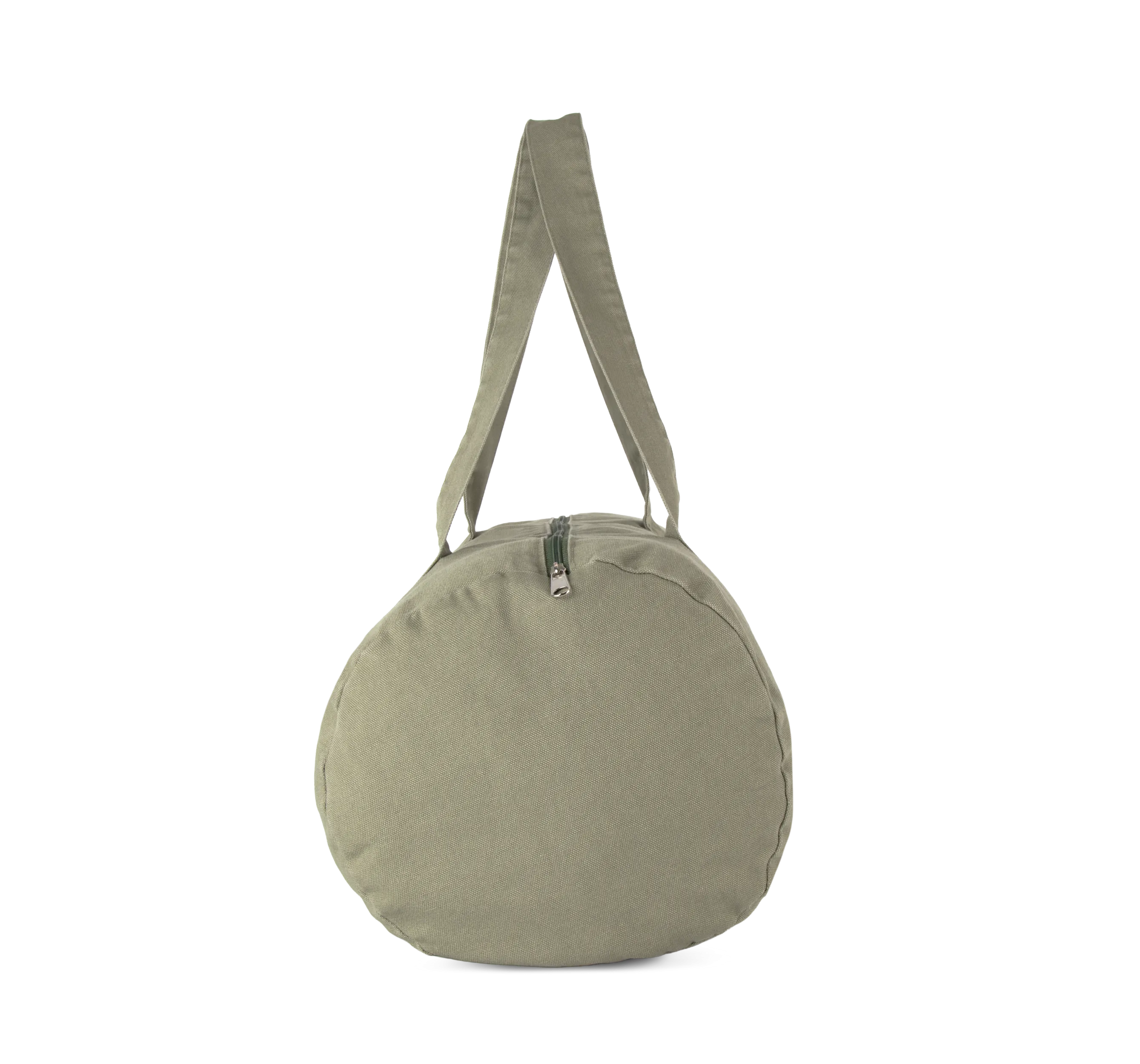 Bolsa cilíndrica de algodón orgánico