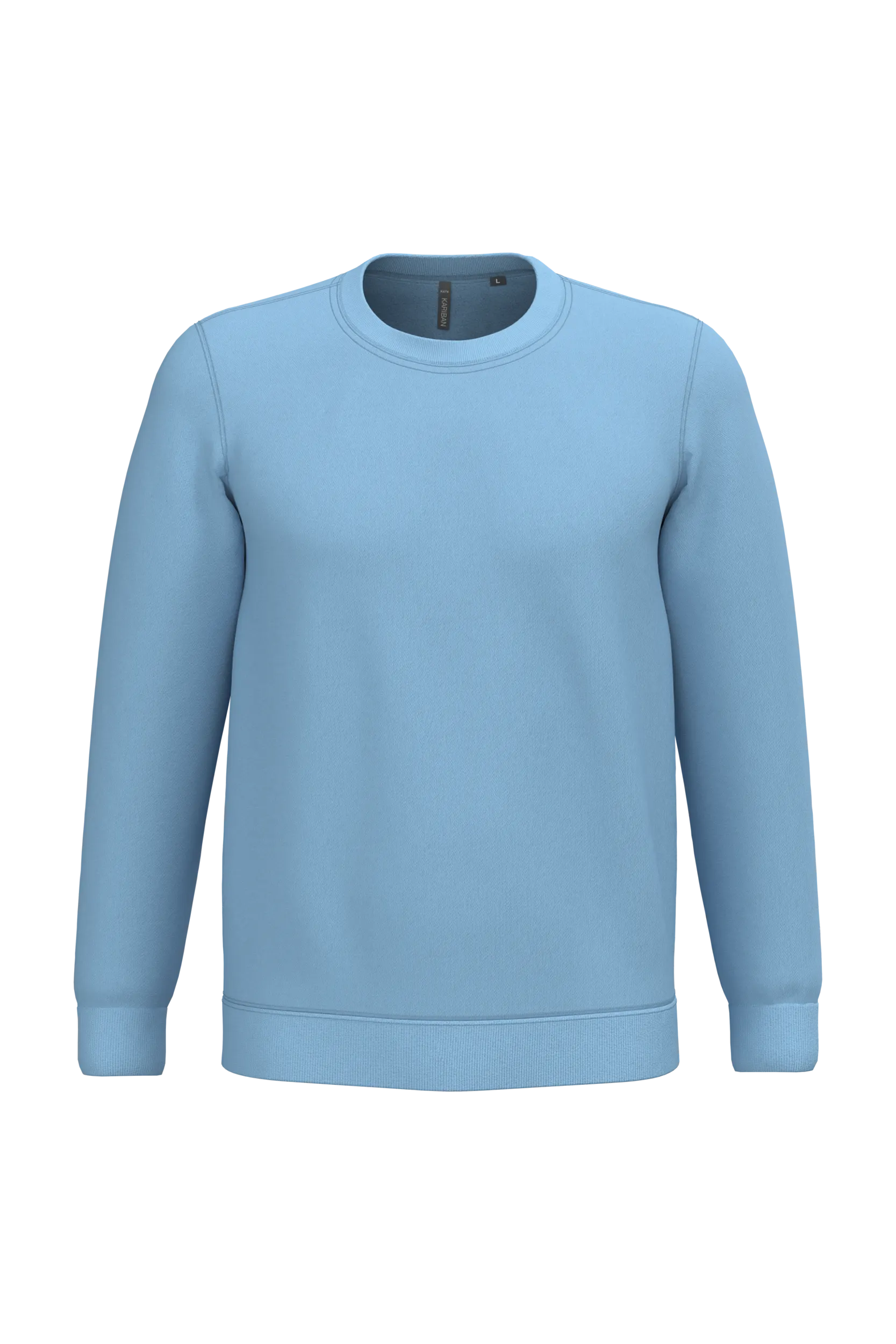 Sudadera cuello redondo