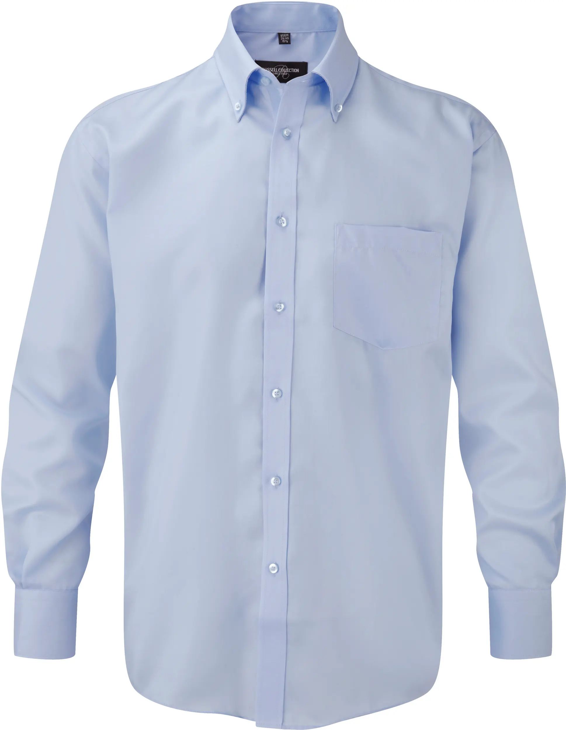 Camisa clásica Non-Iron manga larga hombre