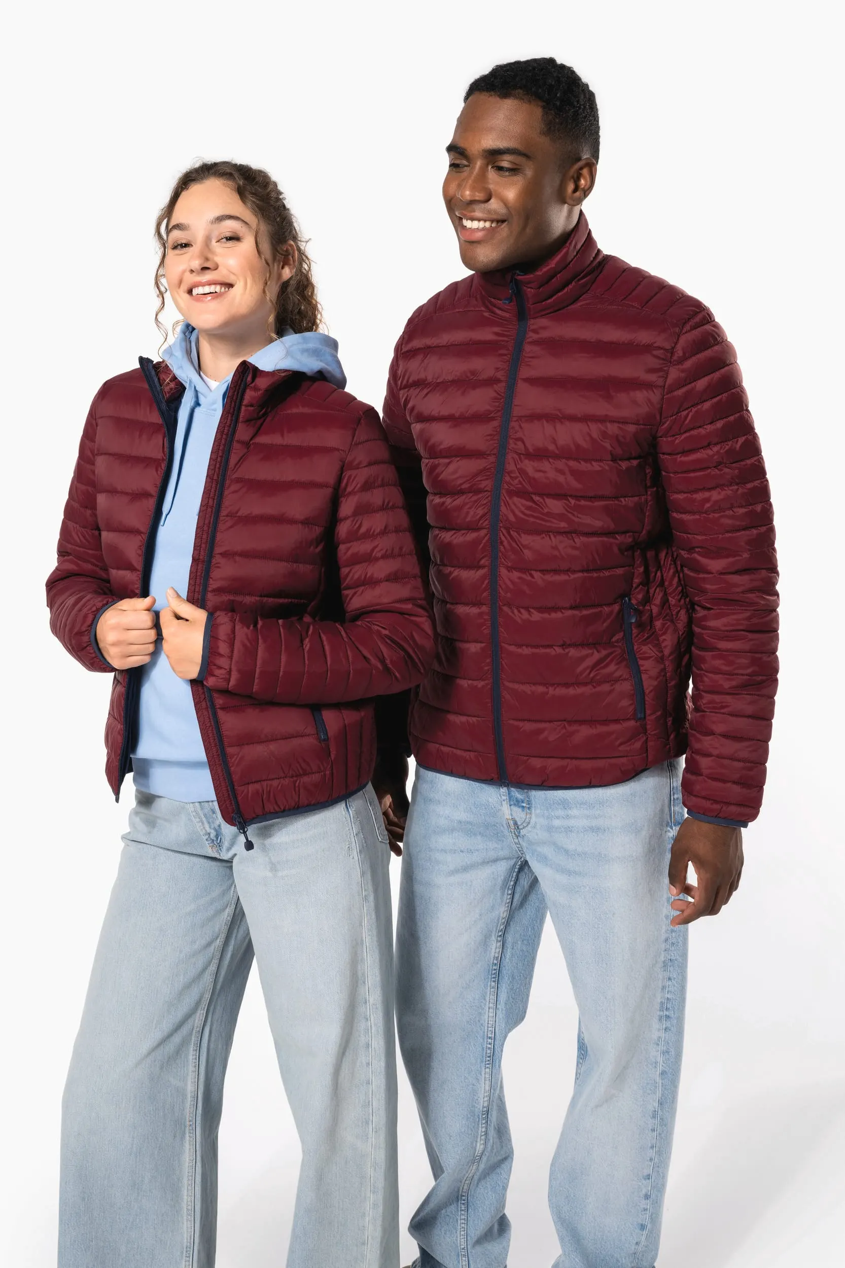 Chaqueta acolchada y ligera mujer