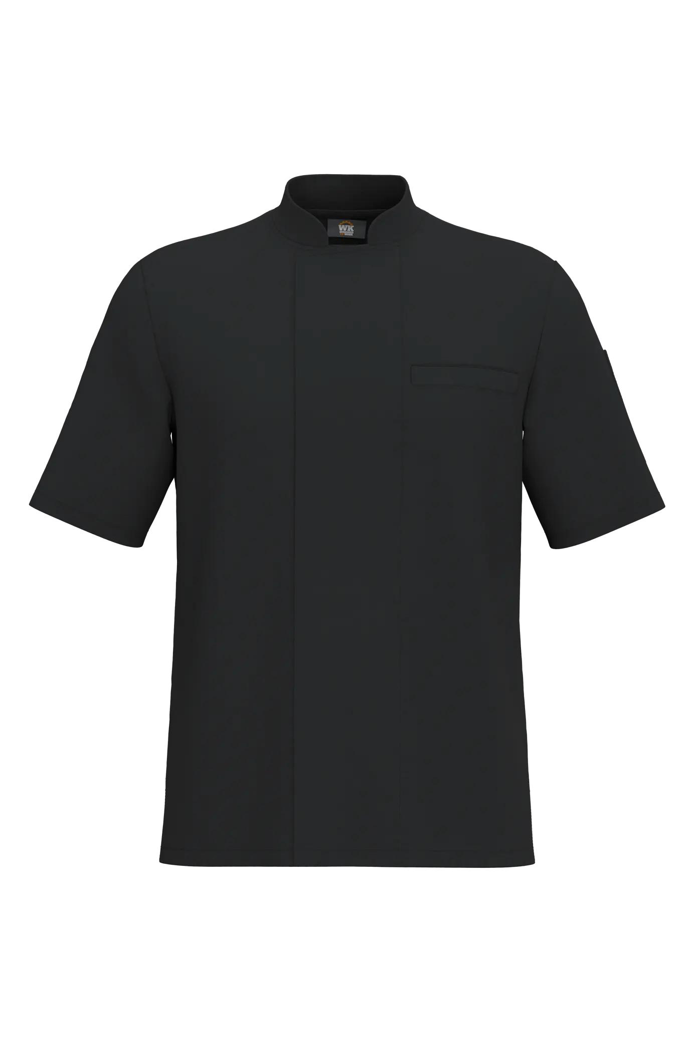 Chaqueta de cocina ecorresponsable y transpirable de manga corta unisex