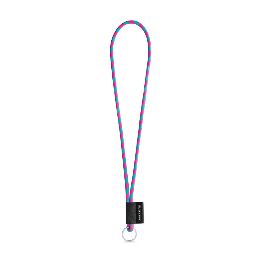 SET Lanyard TUBE Long (Ø 7 mm) con Anilla Ø 32 mm