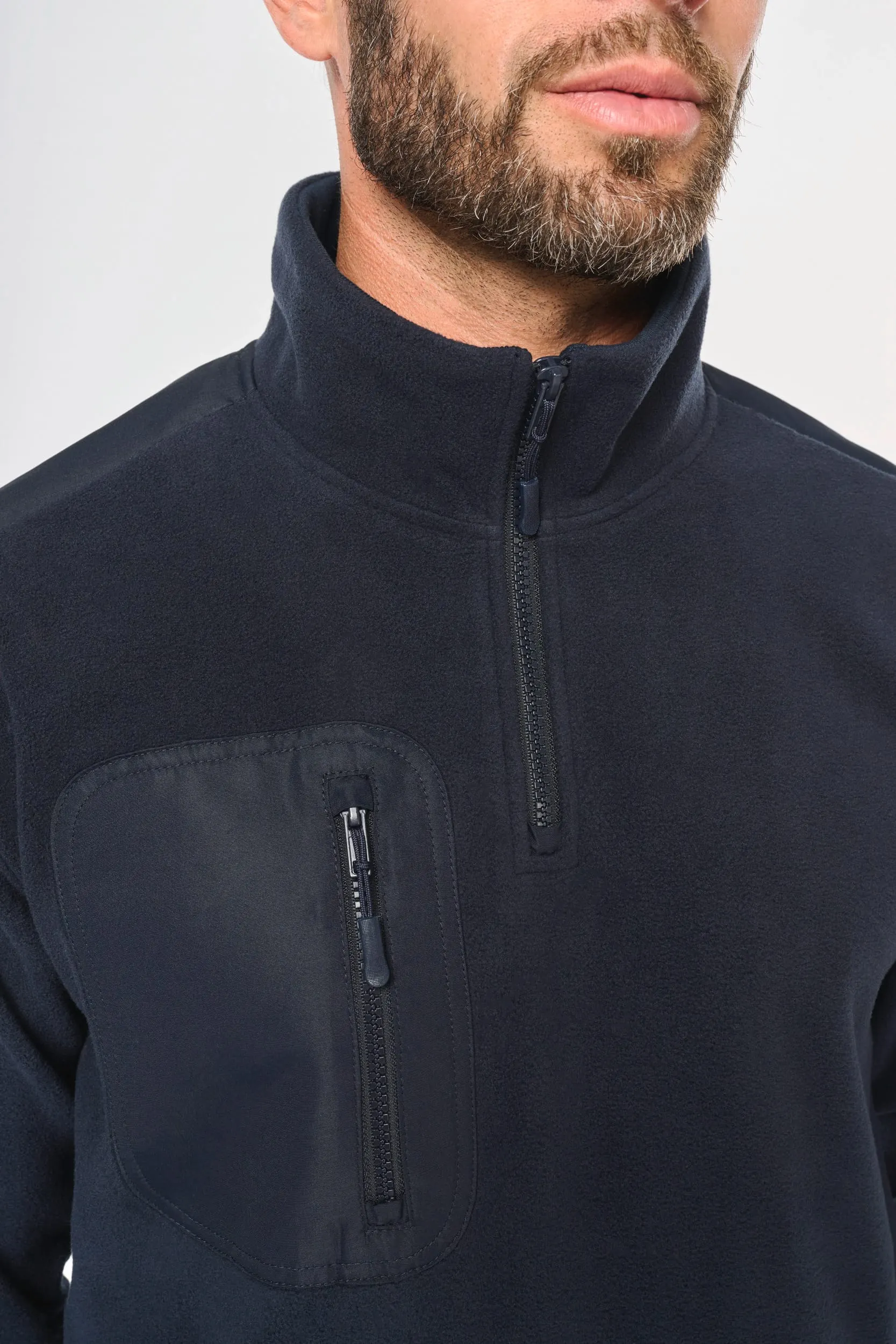 Polar 1/4 cremallera ecorresponsable unisex