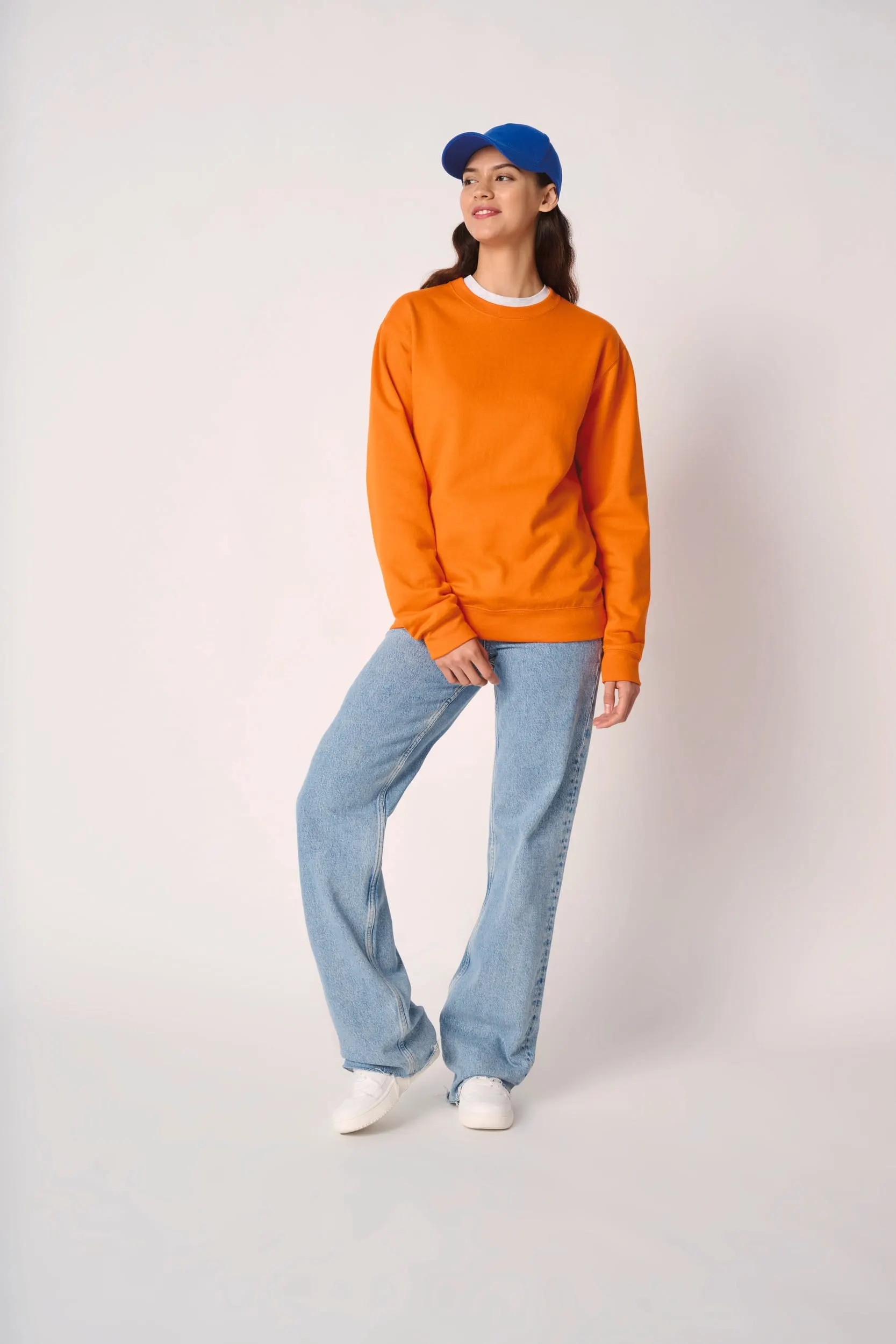 Sudadera cuello redondo unisex