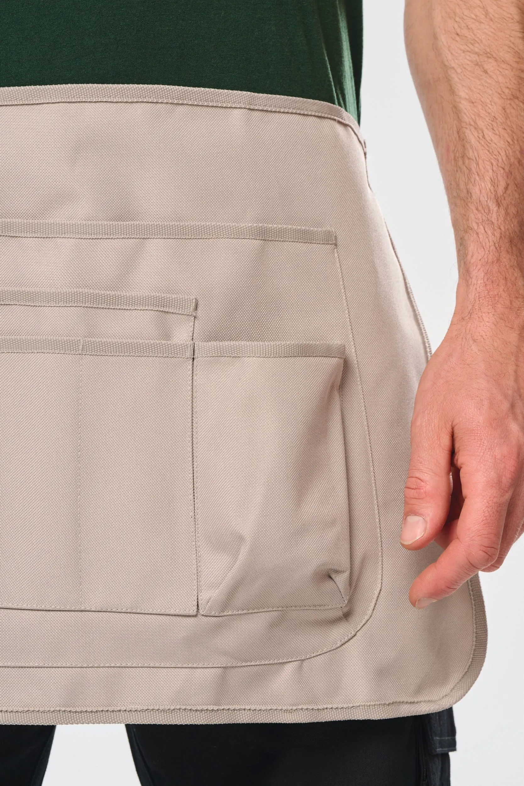 Delantal corto ecorresponsable para jardinería - Unisex