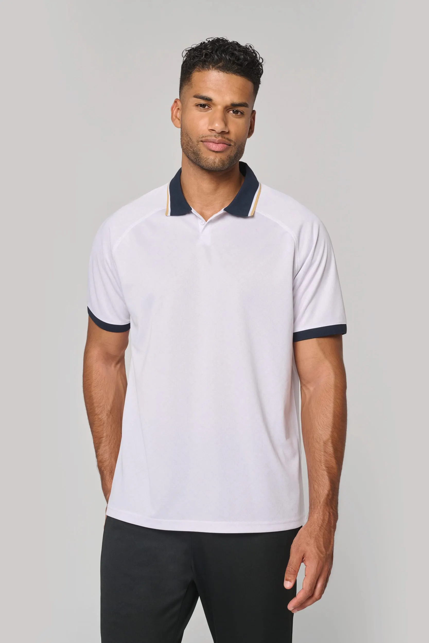 Camiseta lifestyle con cuello polo unisex