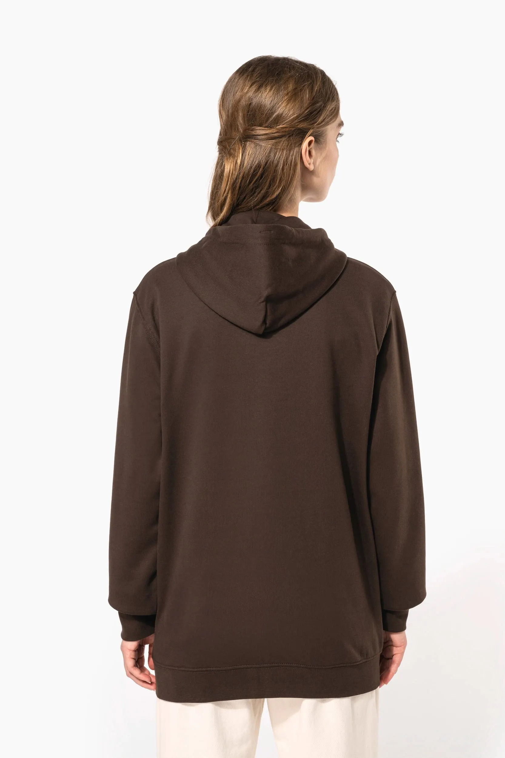 Sudadera capucha y cremallera unisex