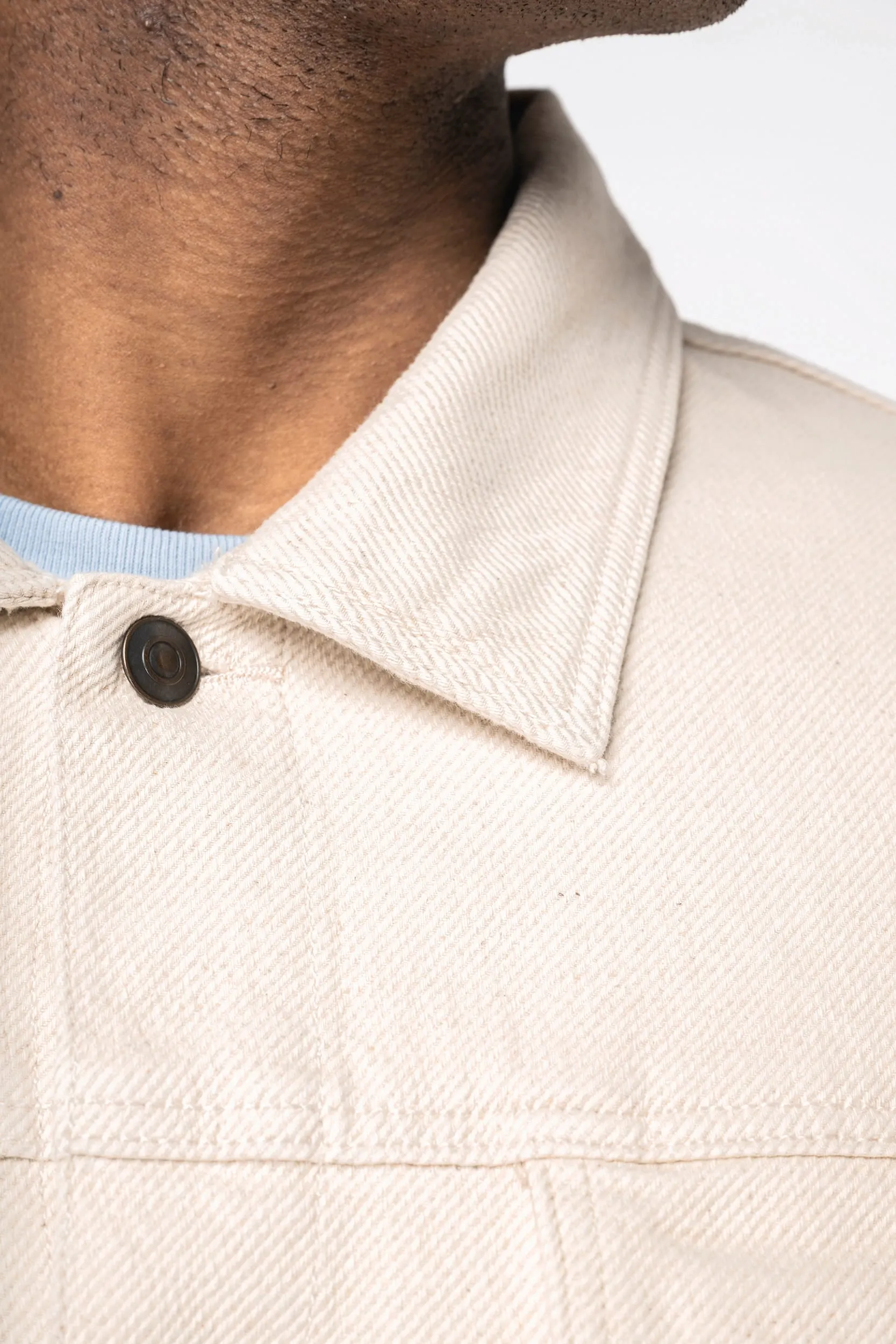 Chaqueta ecorresponsable de cáñamo hombre
