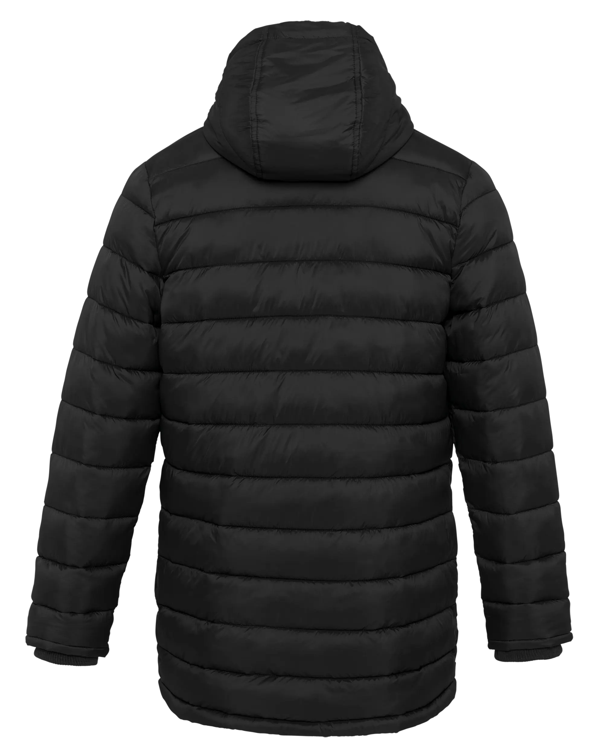 Parka ligera acolchada con capucha para hombre