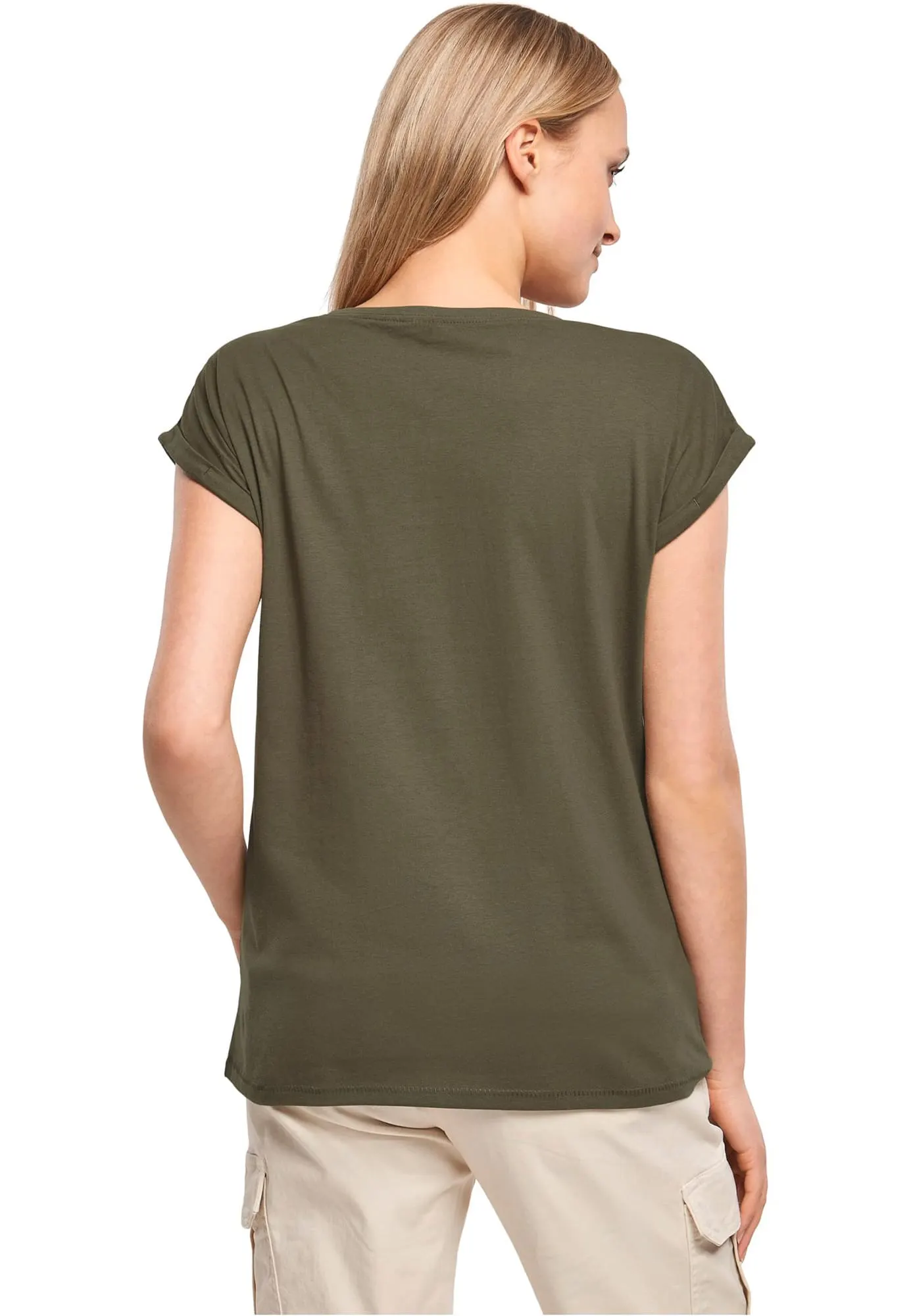 Camiseta ecorresponsable mangas vueltas mujer