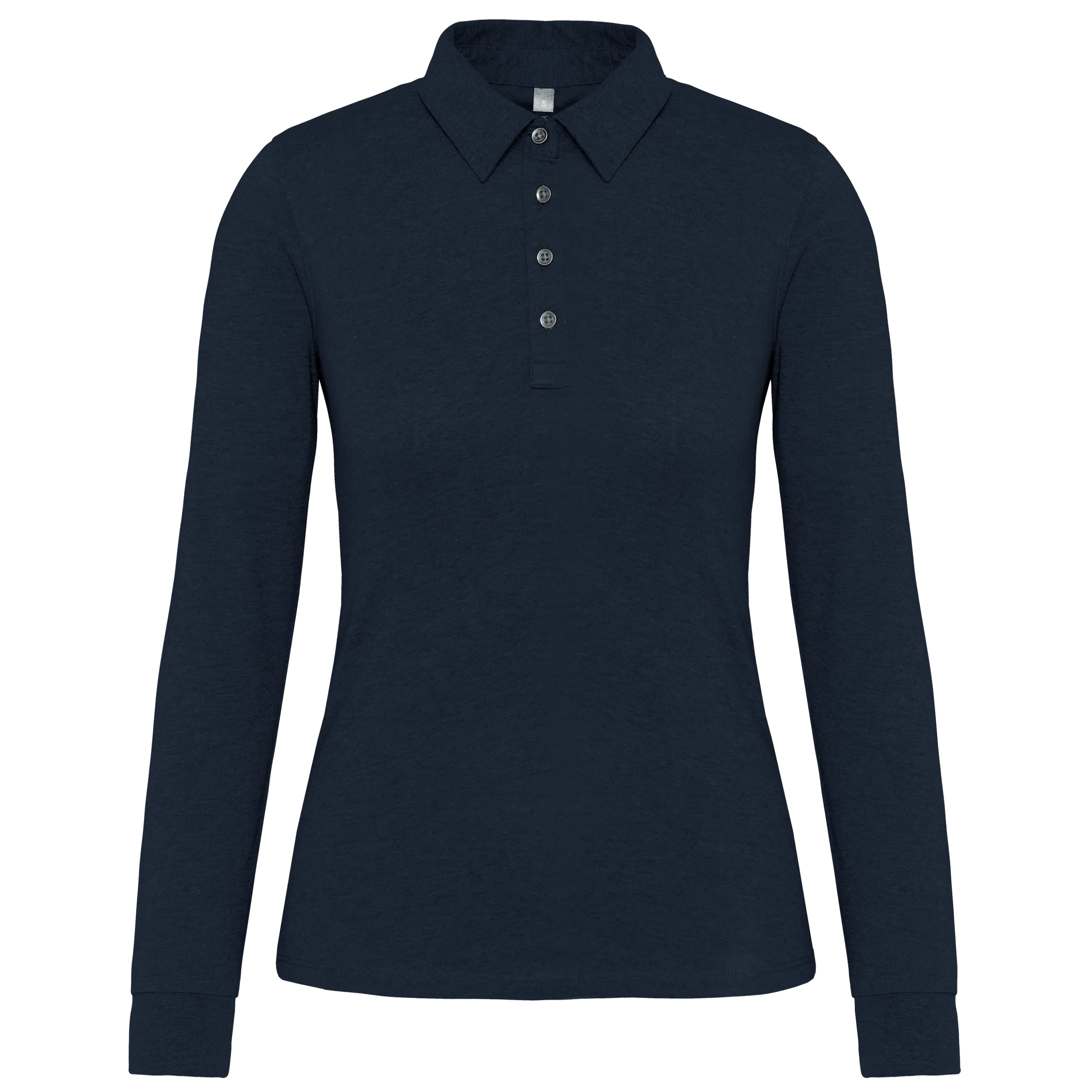 Polo jersey manga larga mujer