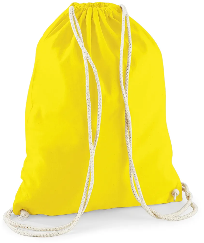 Bolsa gimnasio de algodón