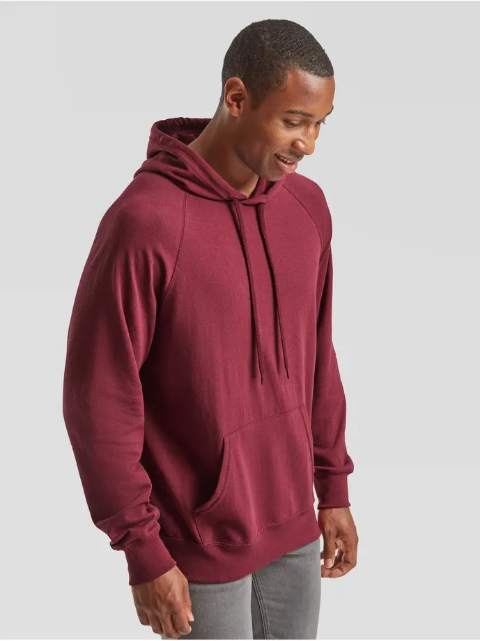 SUDADERA FRUIT OF THE LOOM LIGHTWEIGHT HOODED SWEAT