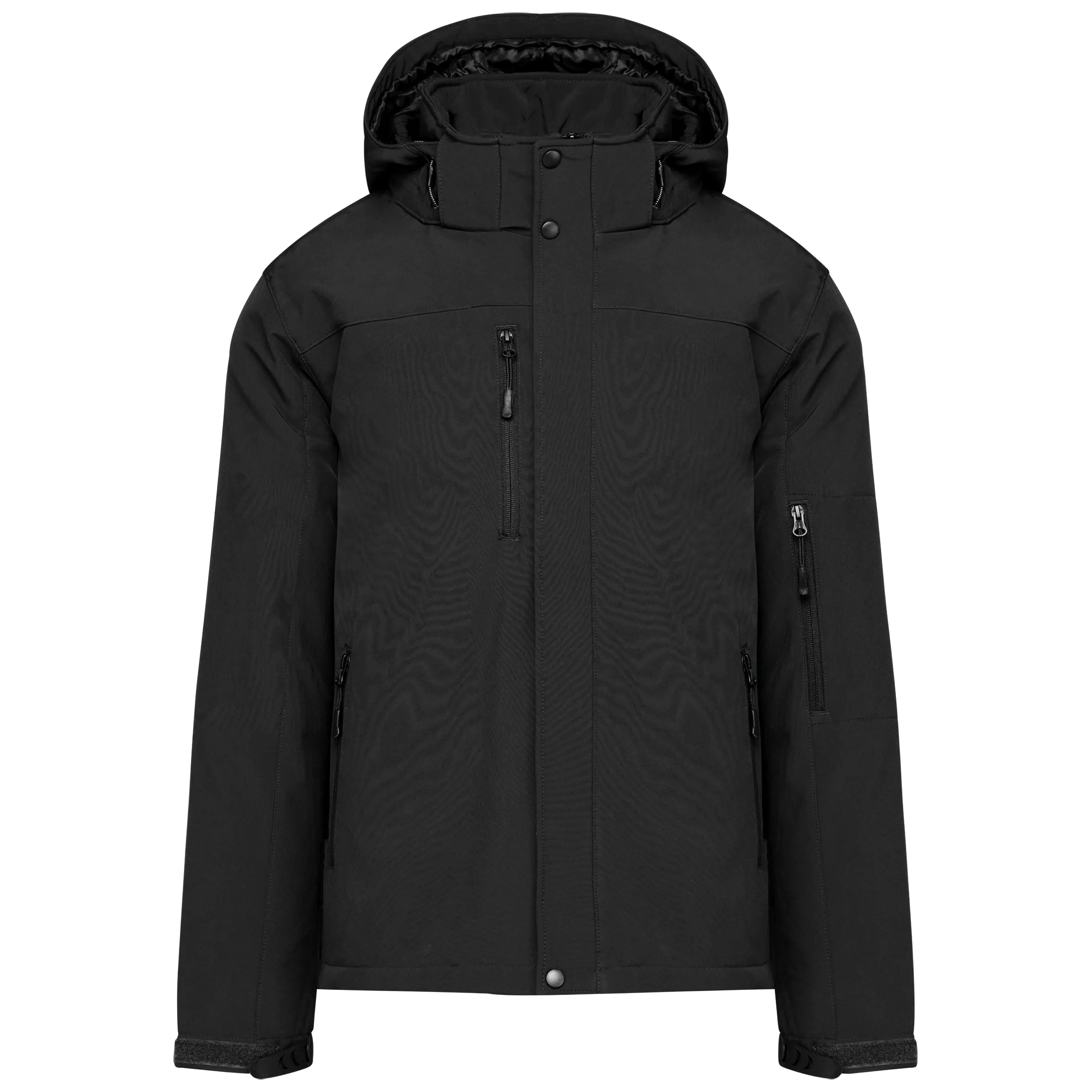 Parka softshell acolchada con capucha hombre