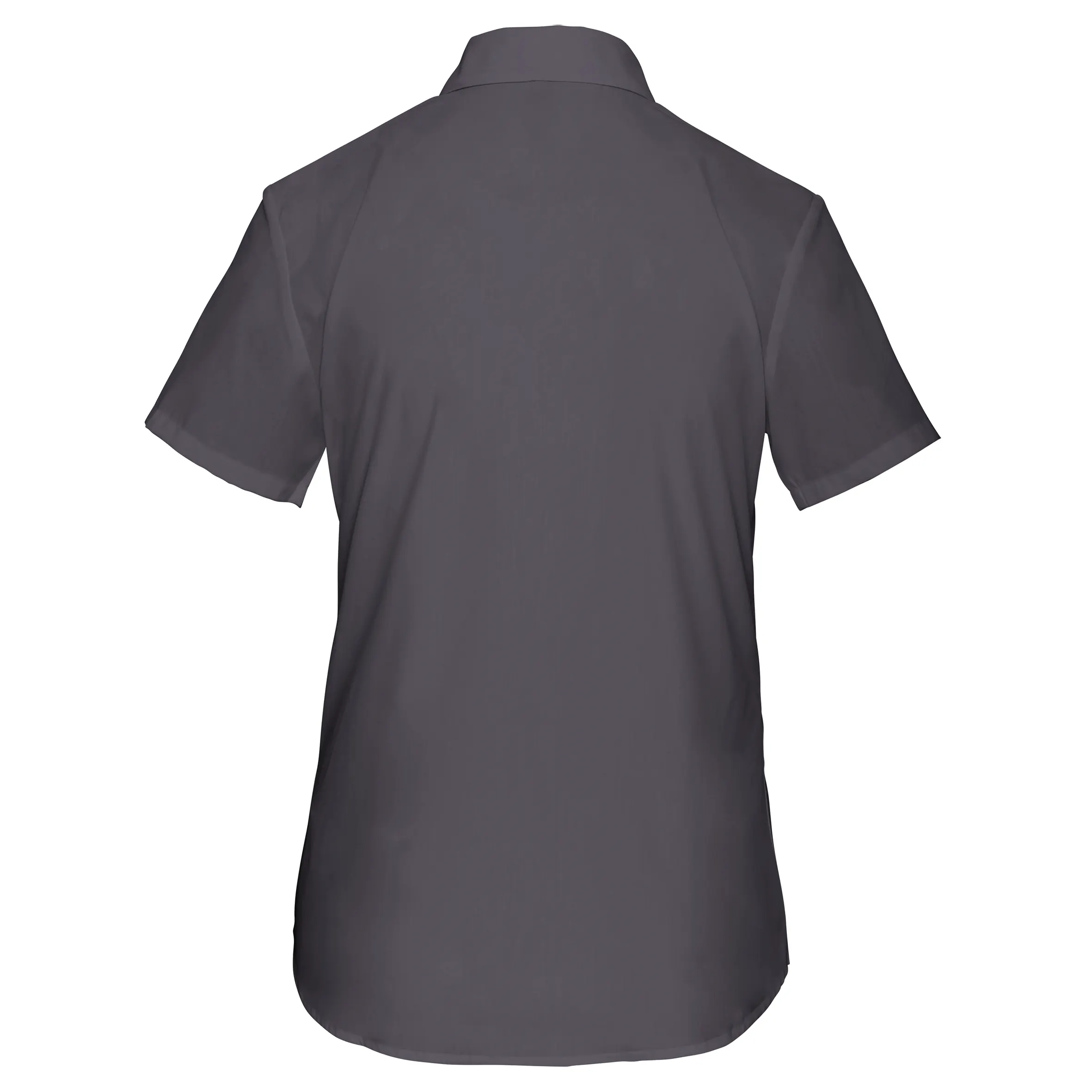 Camisa popelina de polialgodón manga corta de fácil cuidado mujer