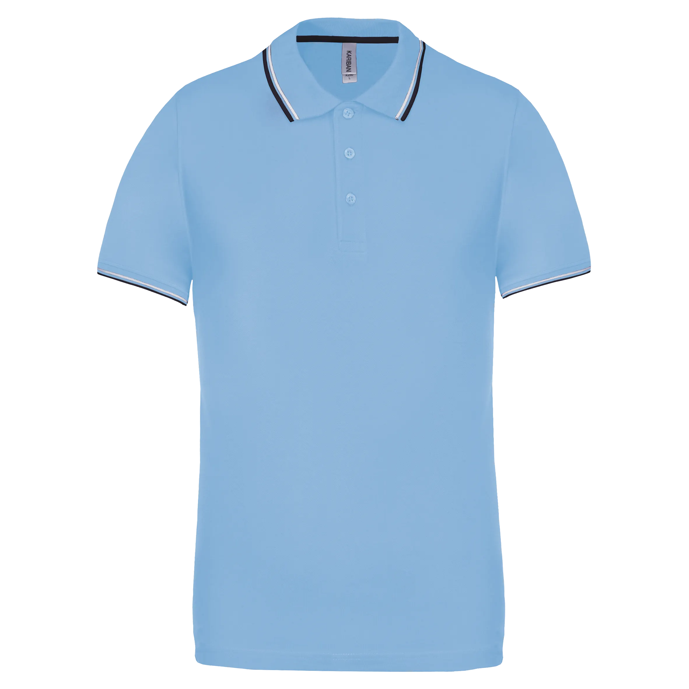 Polo de manga corta hombre
