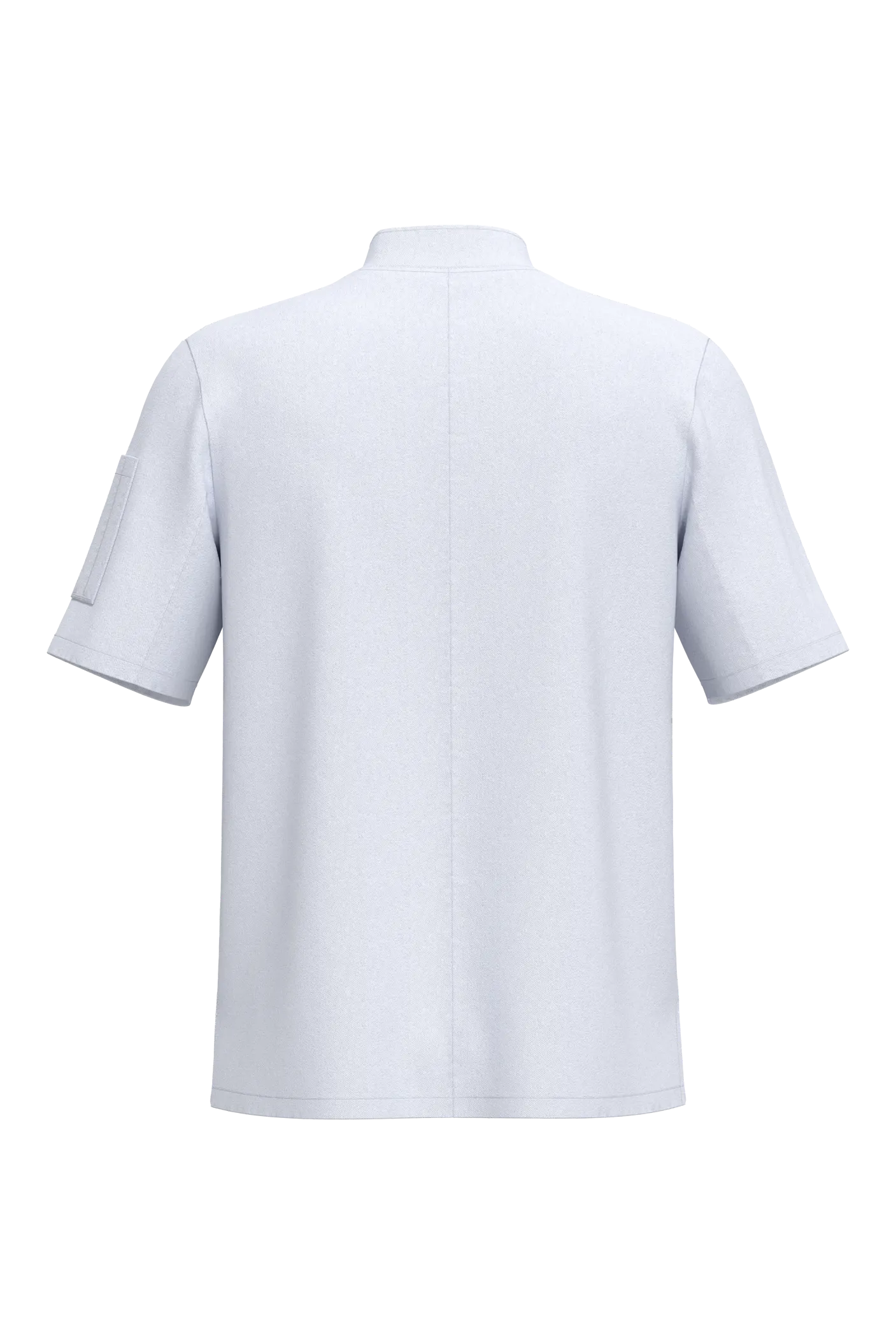 Chaqueta de cocina ecorresponsable de manga corta unisex