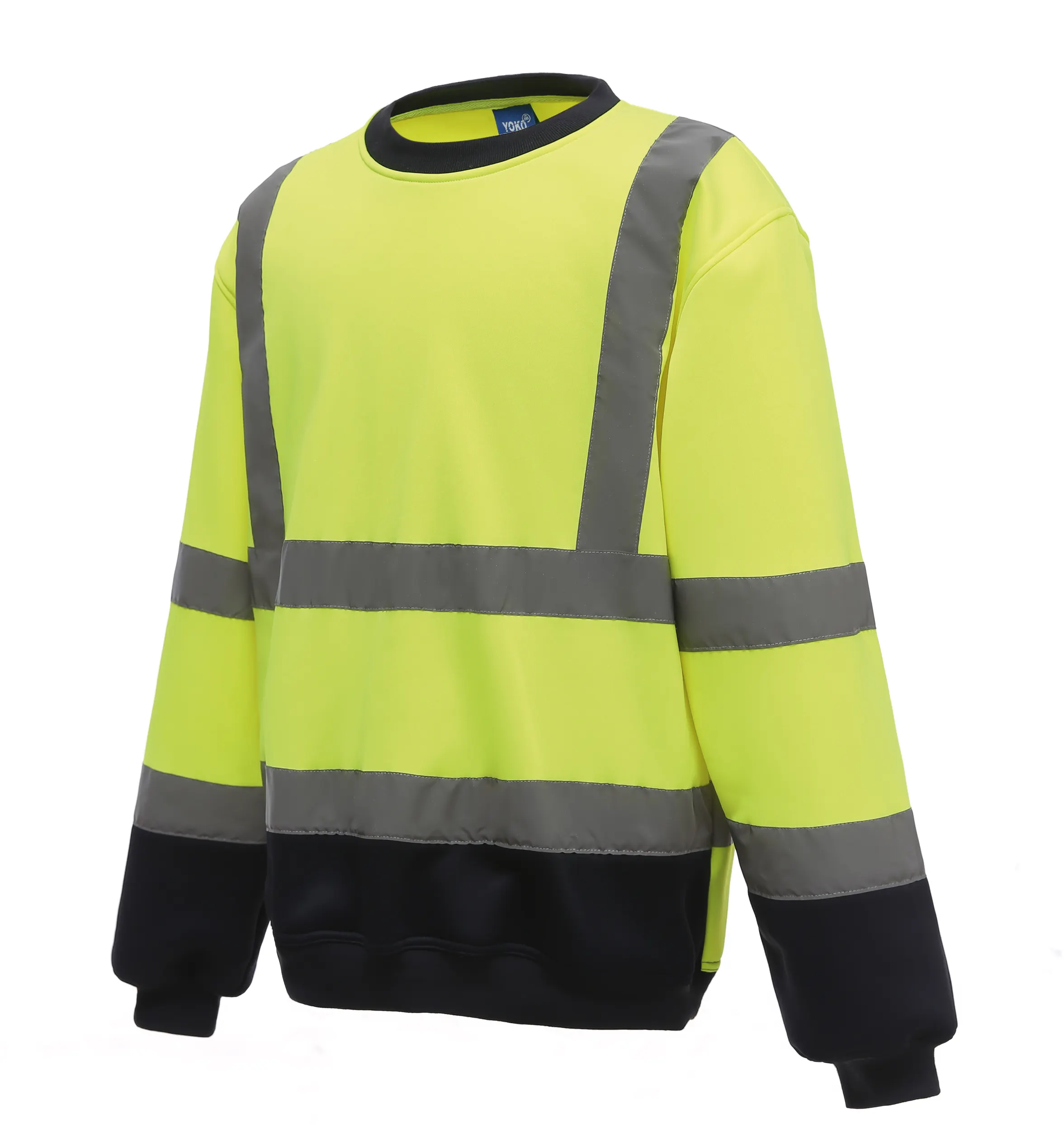 Sudadera Alta Visibilidad cuello redondo