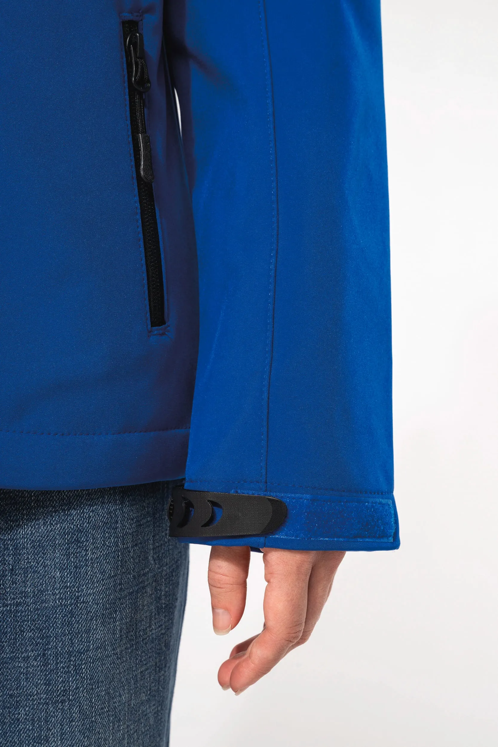 Parka softshell acolchada con capucha mujer