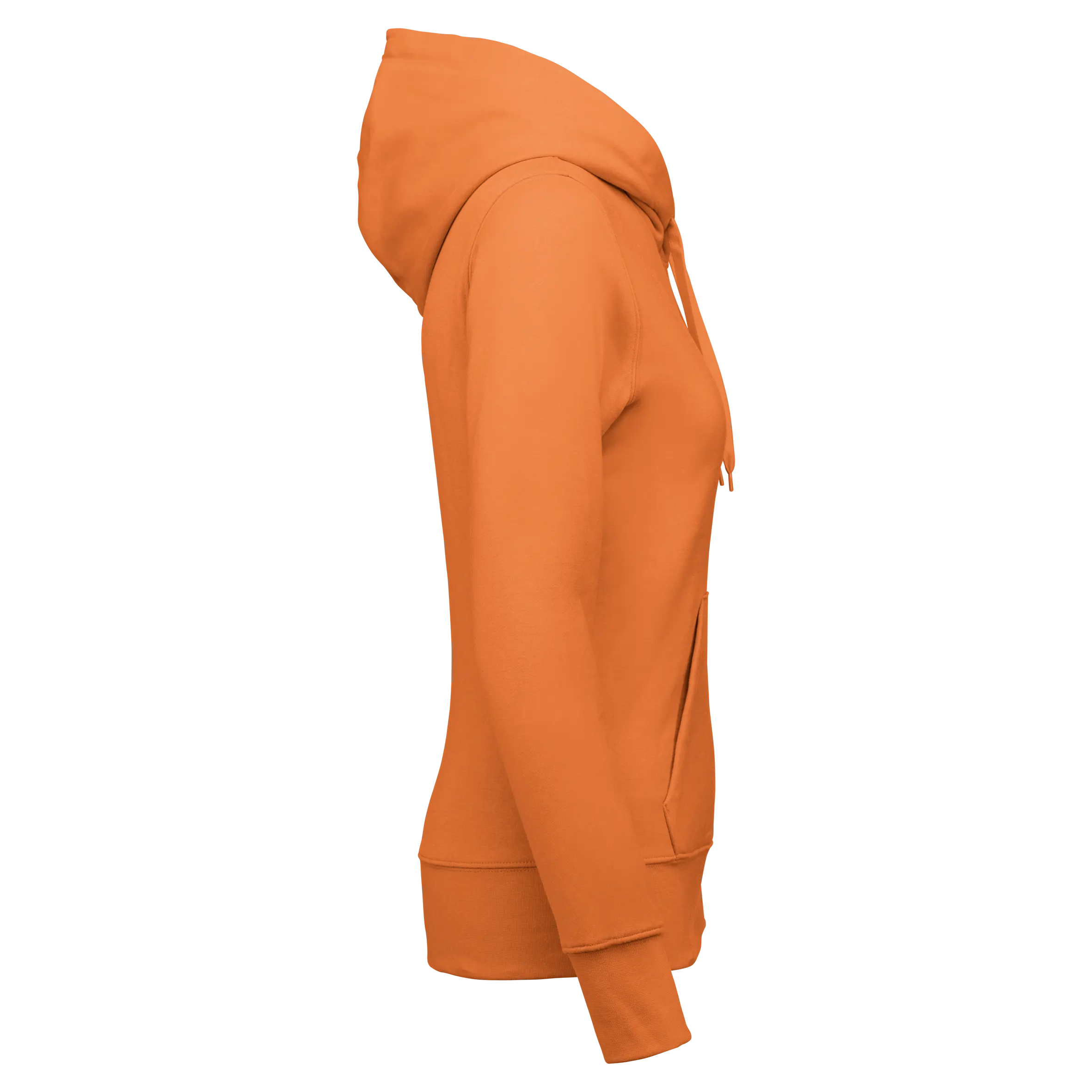 Sudadera con capucha y cremallera ecorresponsable mujer