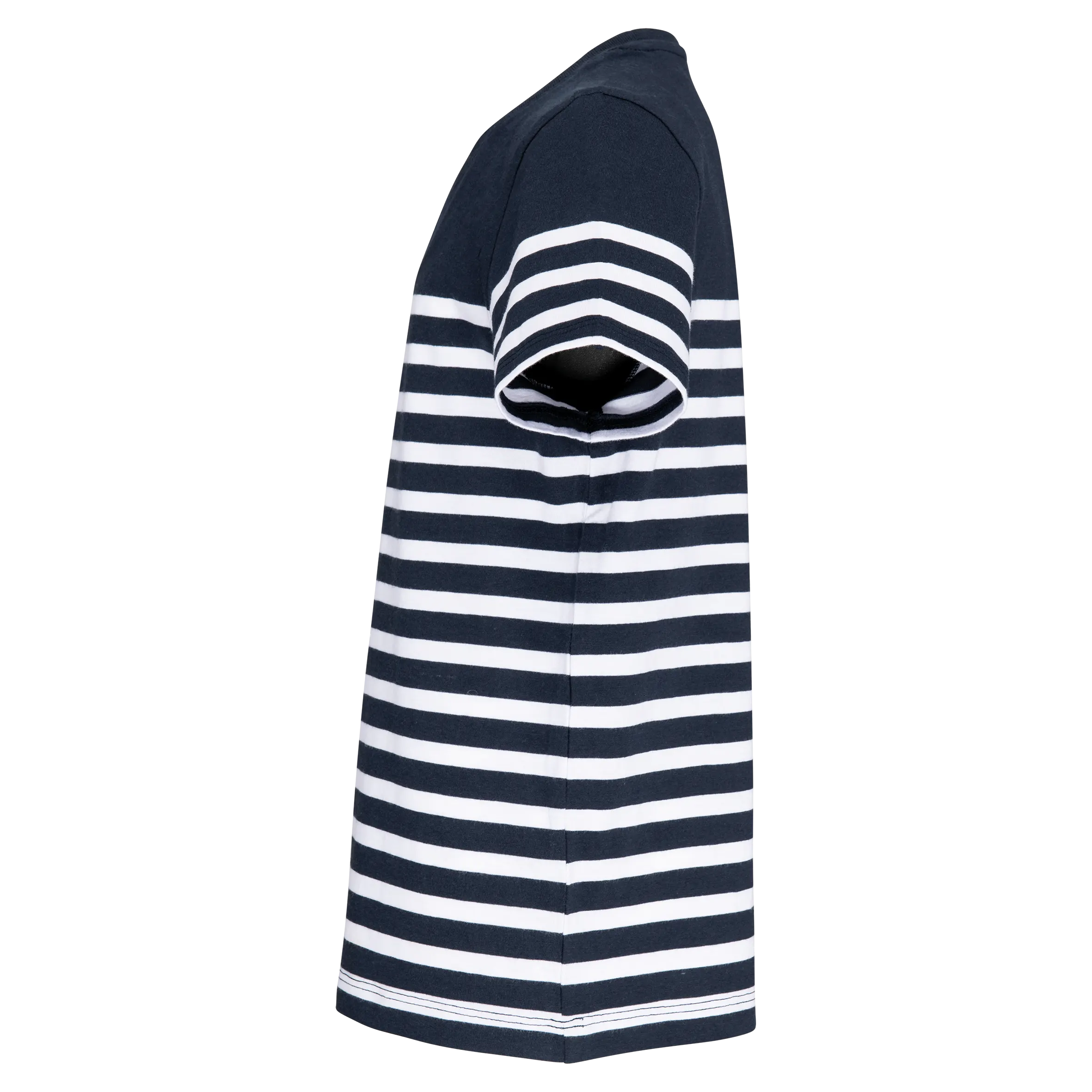 Camiseta tipo marinero cuello redondo algodón orgánico niños