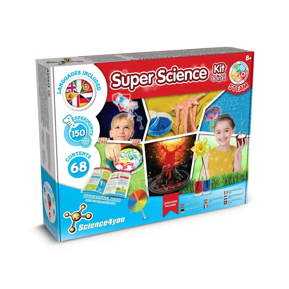 6 in 1 Super Science Kit I. Juguete educativo para niños