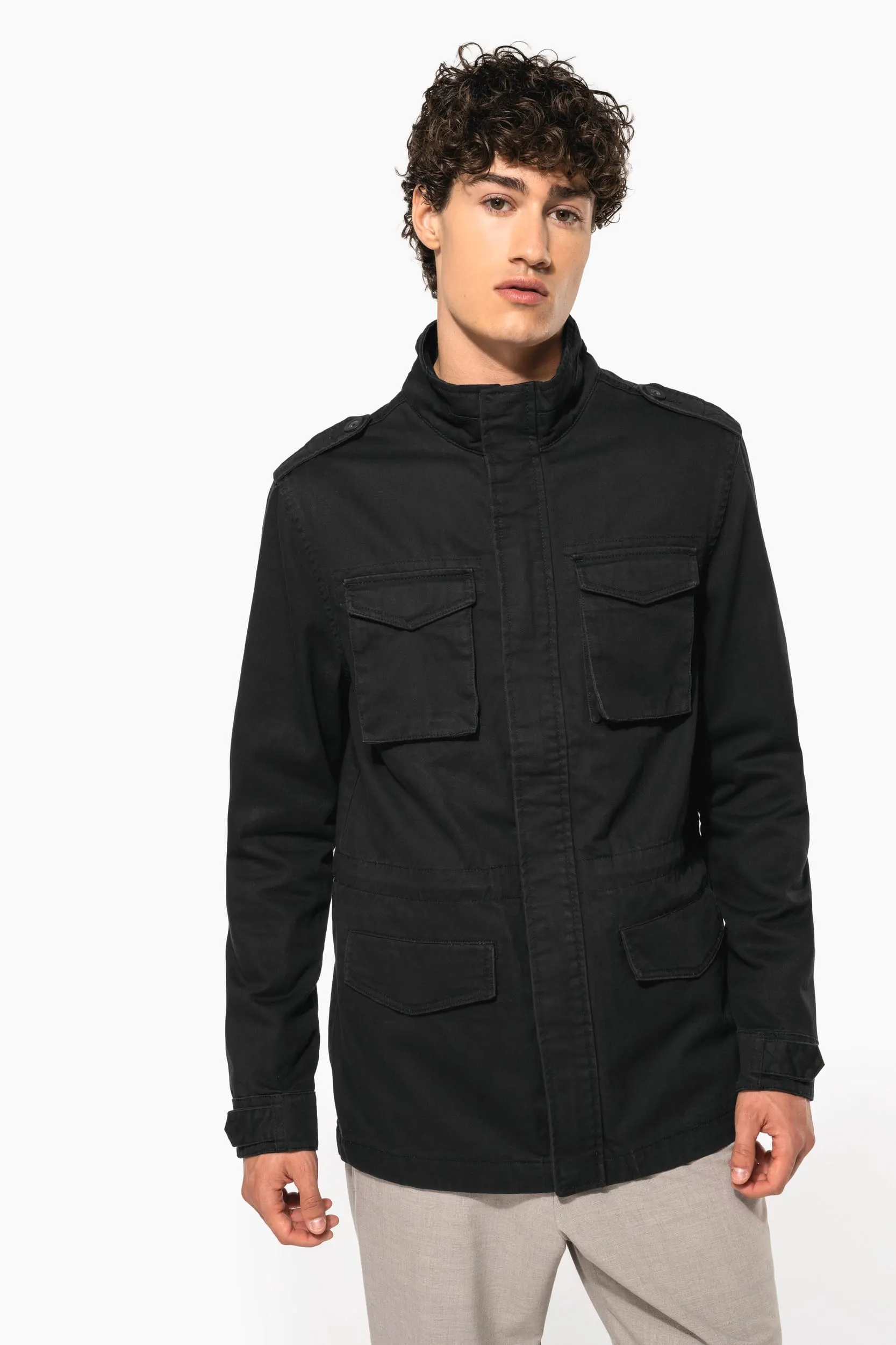 Chaqueta safari hombre
