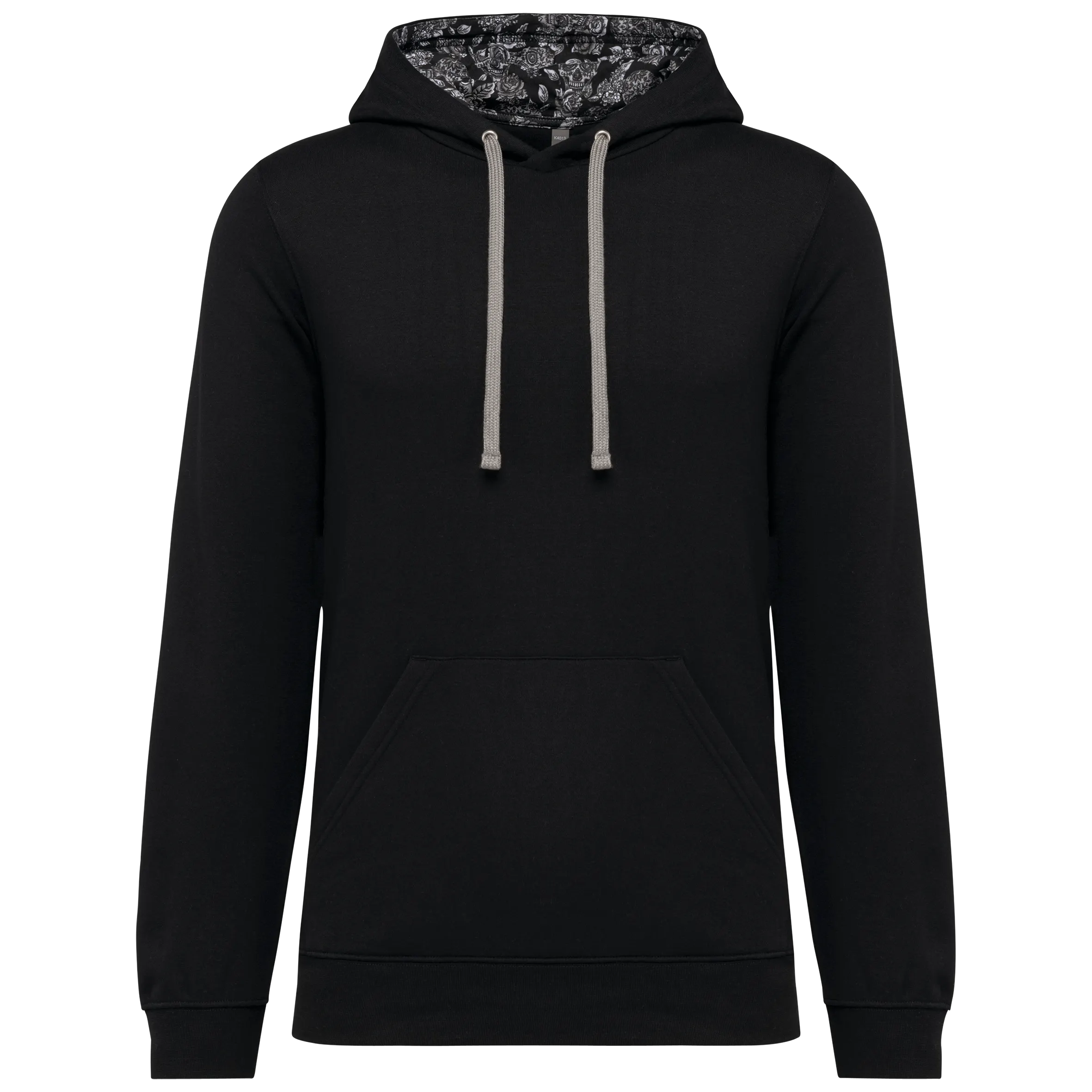 Sudadera con capucha de forro contrastado  - Unisex