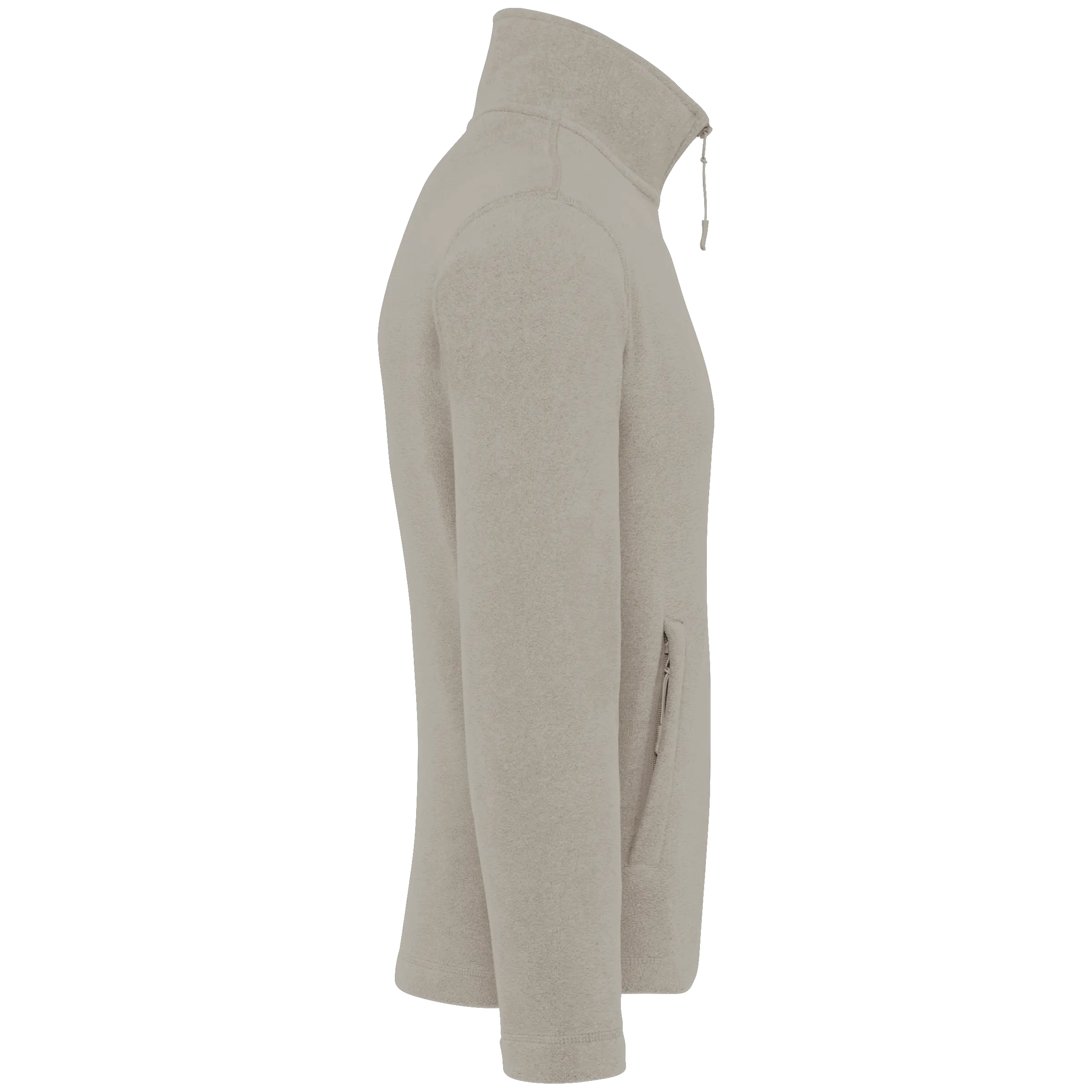 Chaqueta micropolar con cremallera hombre