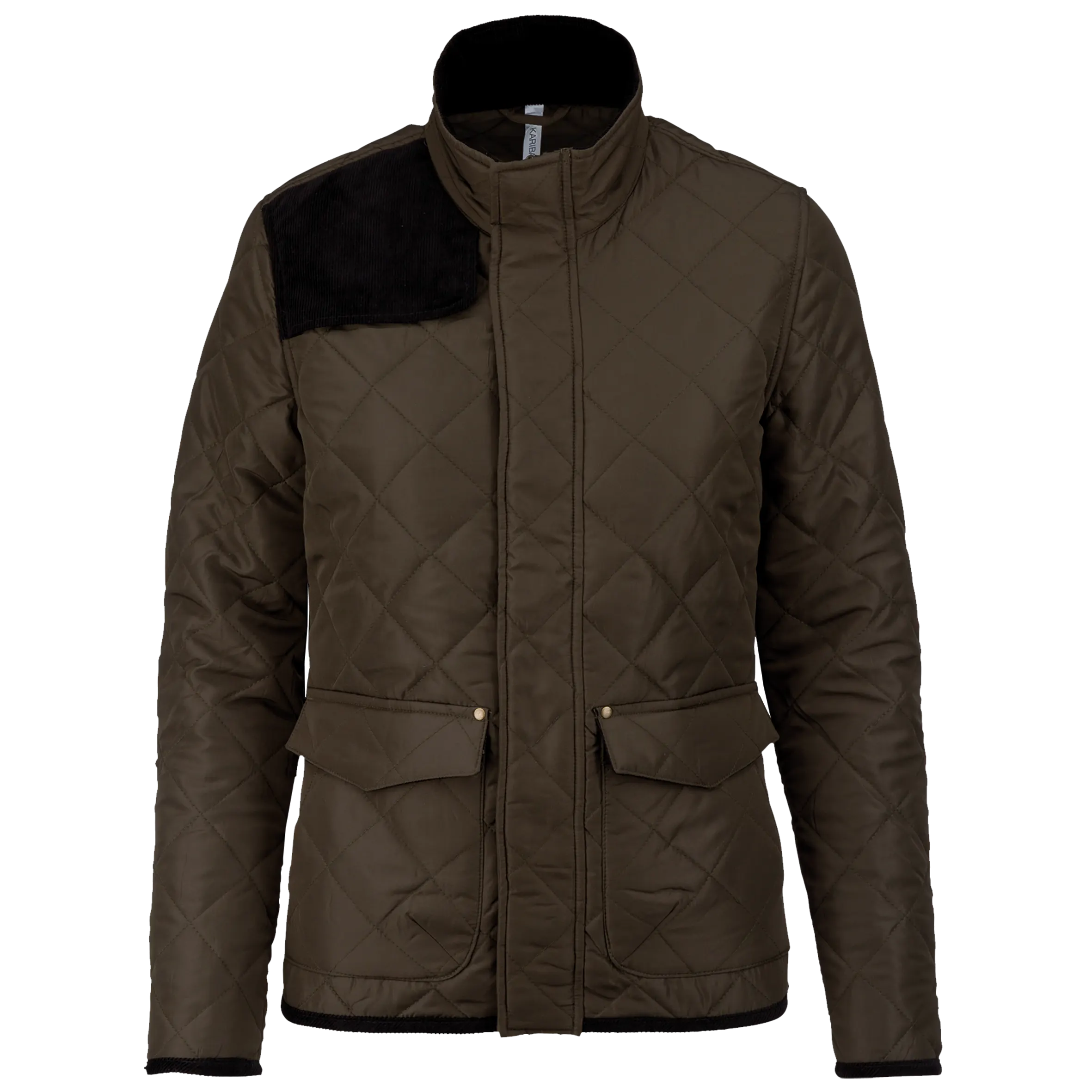 Chaqueta acolchada rombos mujer