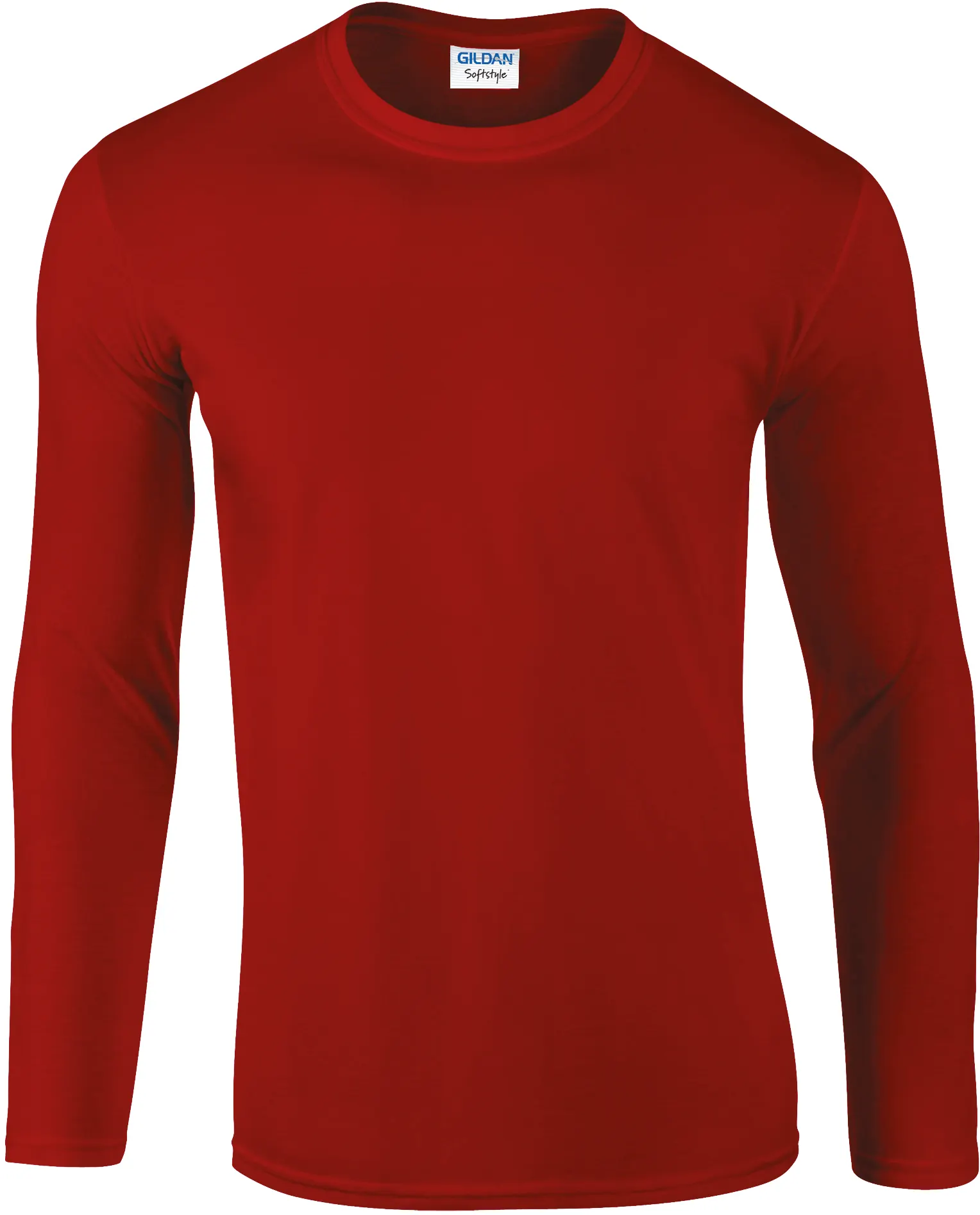 Camiseta SoftStyle manga larga hombre