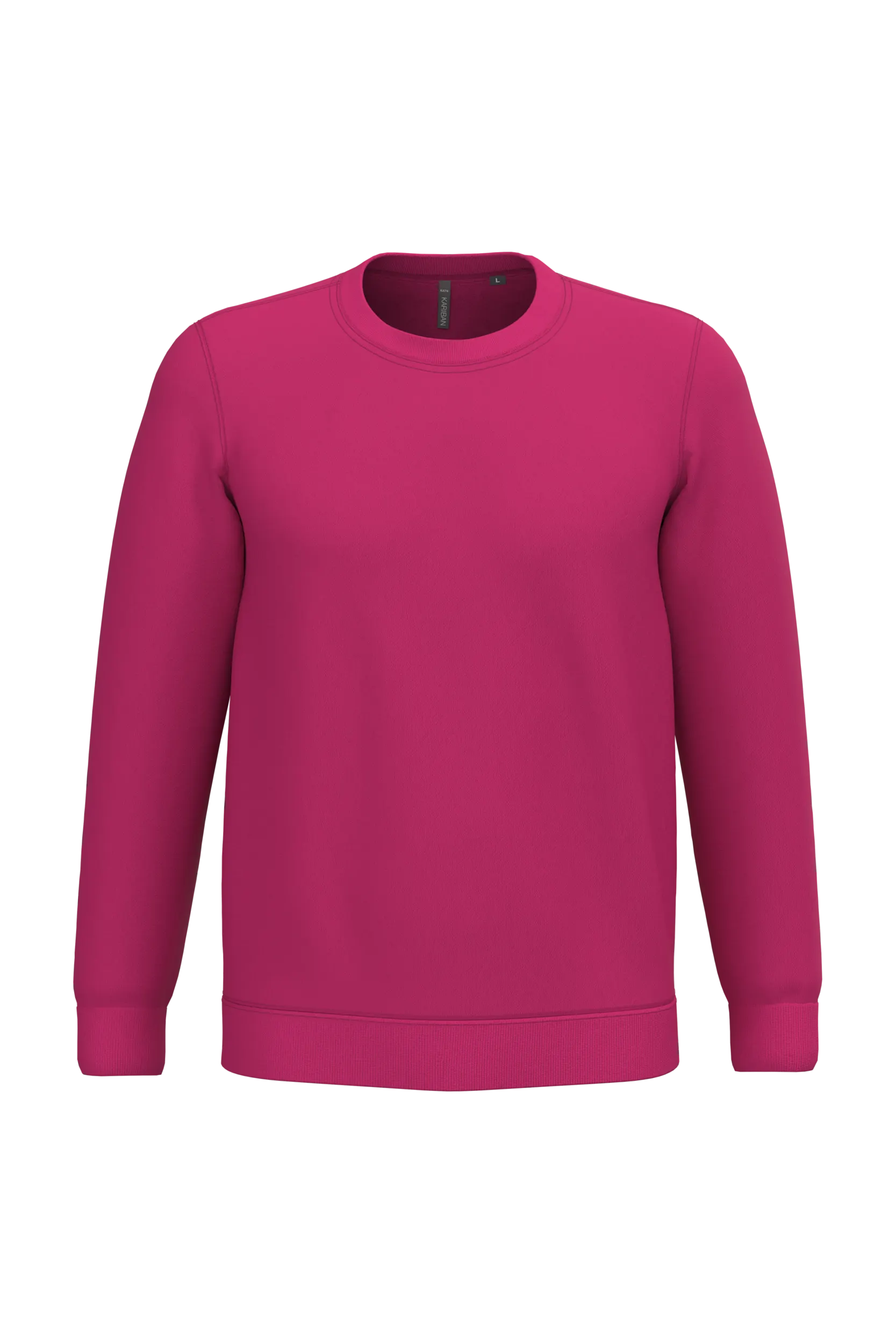 Sudadera cuello redondo
