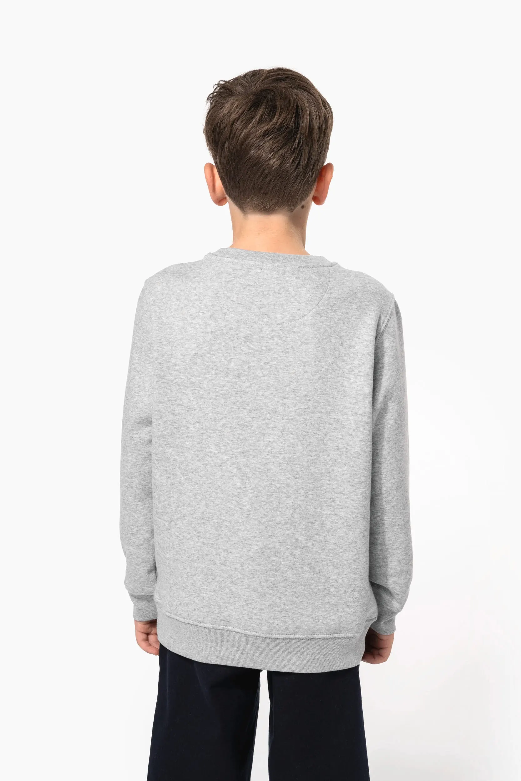 Sudadera cuello redondo infantil