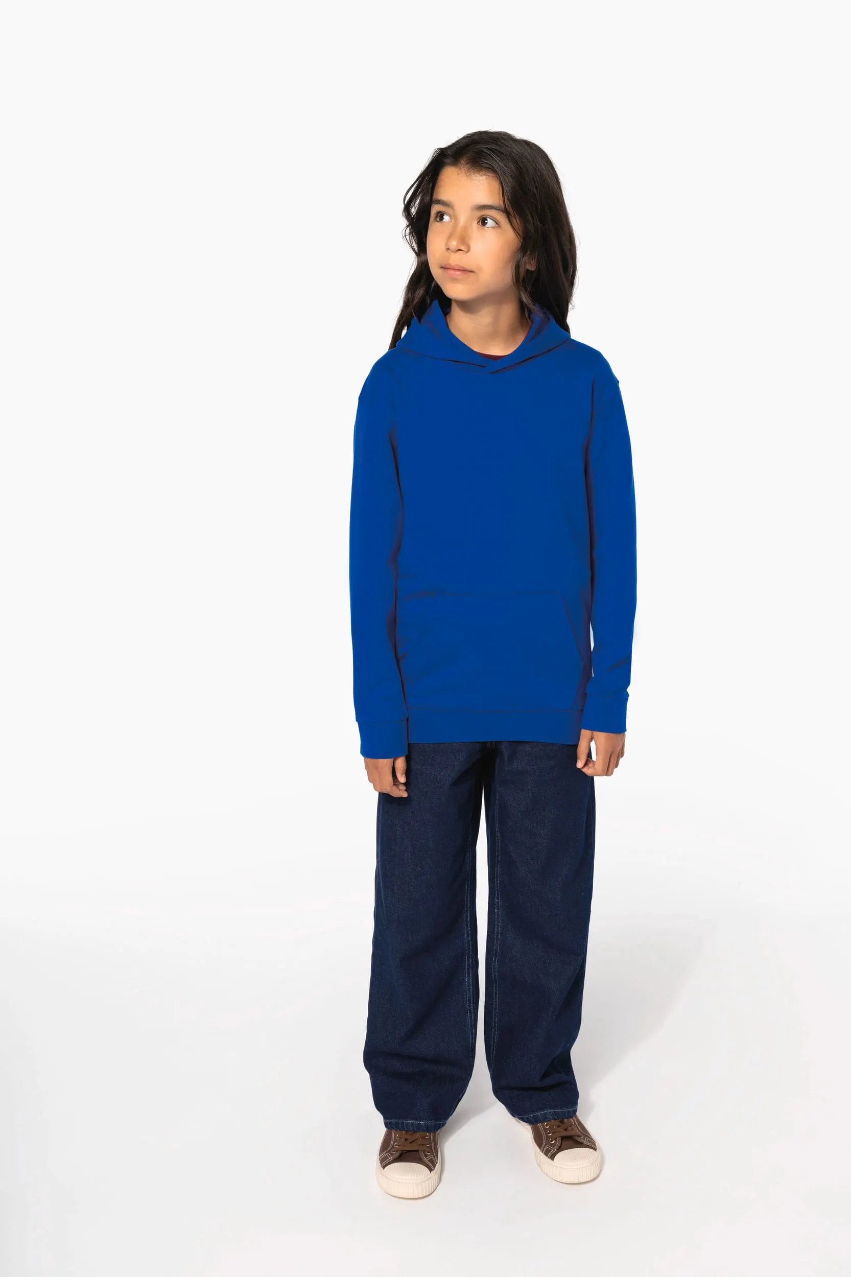 Sudadera reciclada con capucha infantil