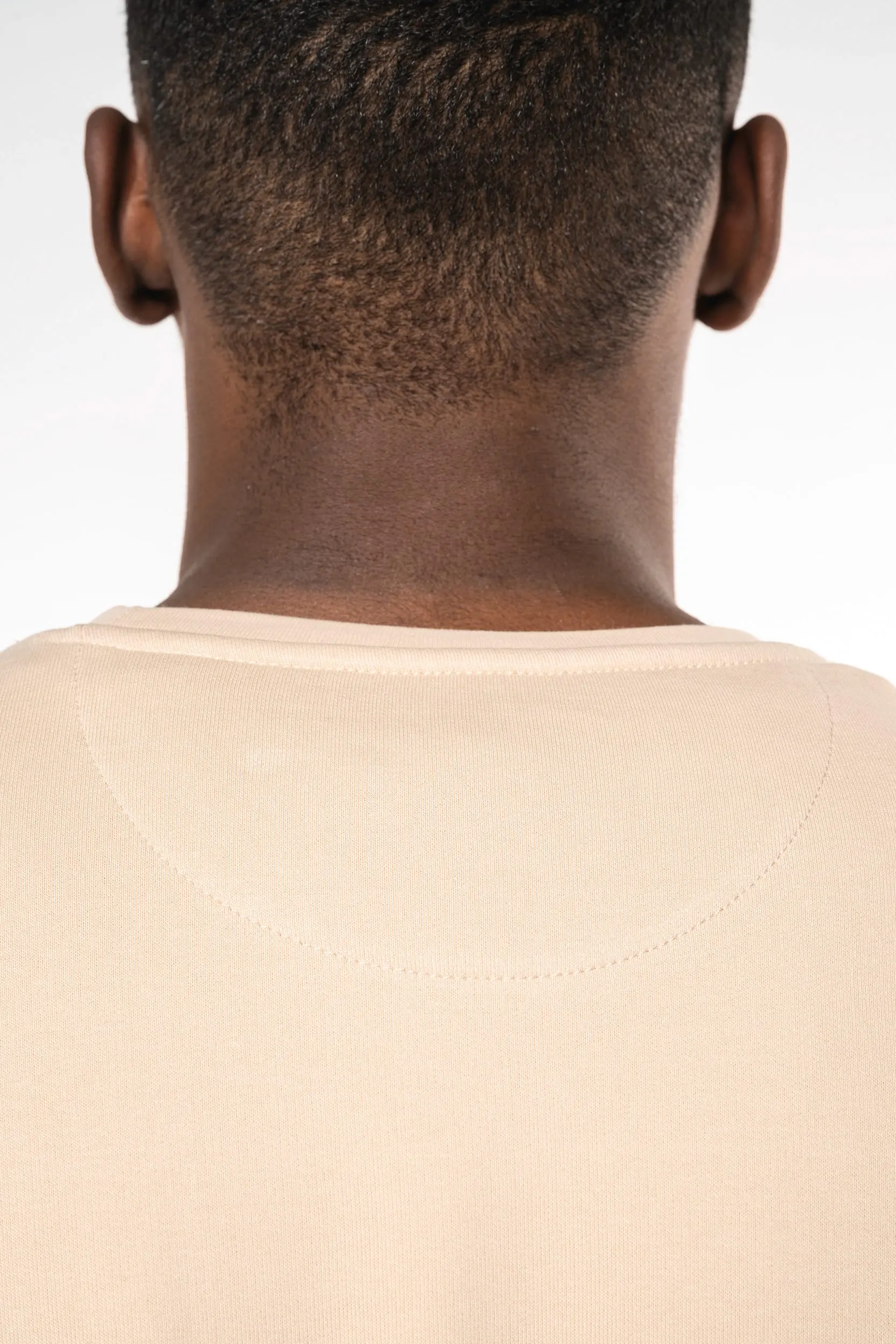 Sudadera ecorresponsable de cuello redondo unisex
