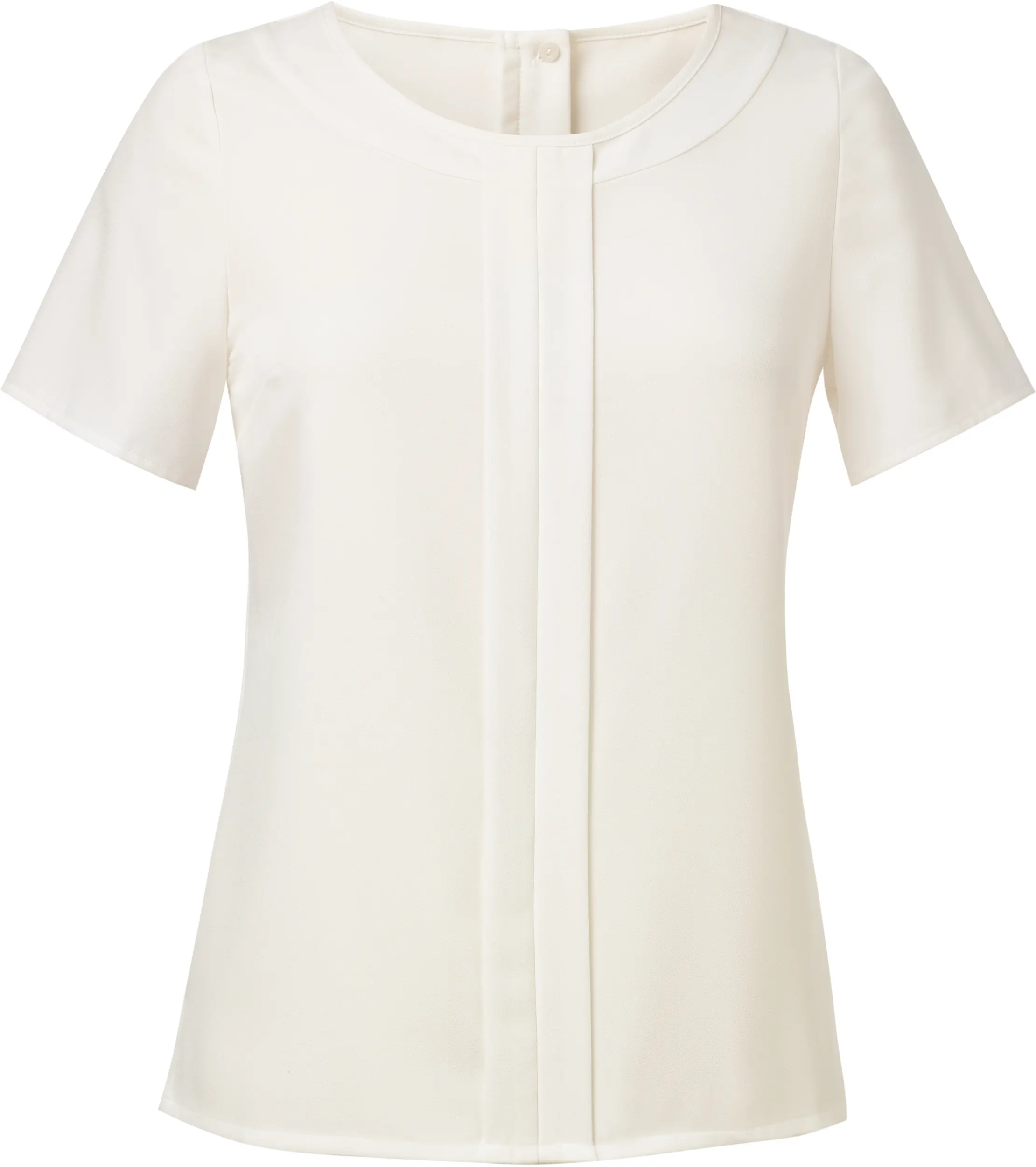 Blusa Felina de crêpe de China