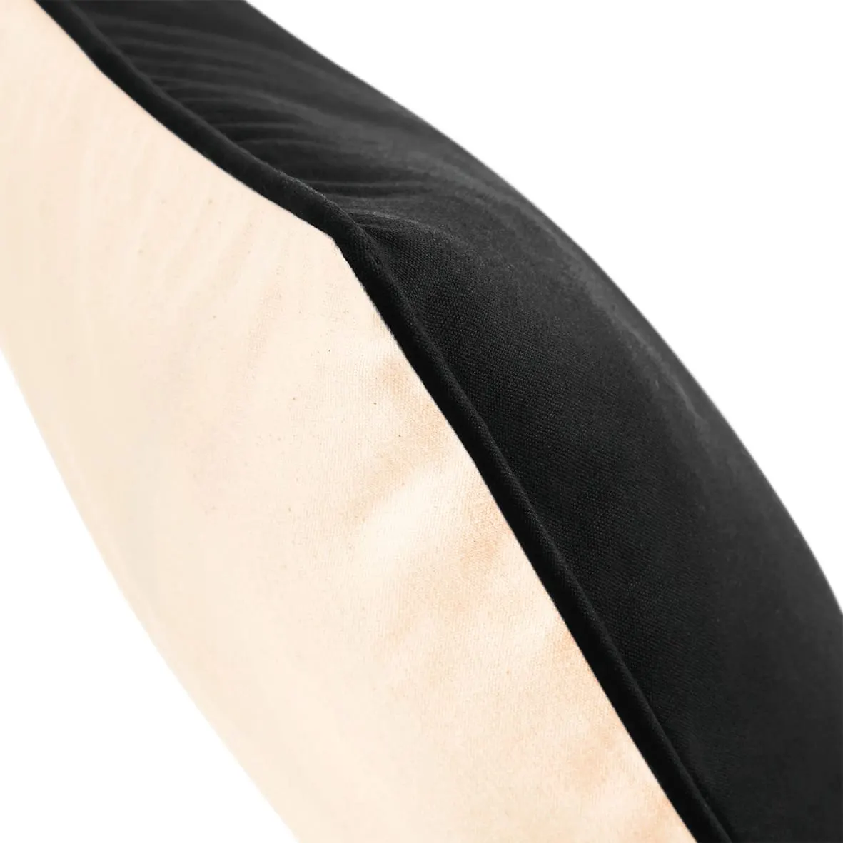 Funda de cojín con borde ribeteado<br/>