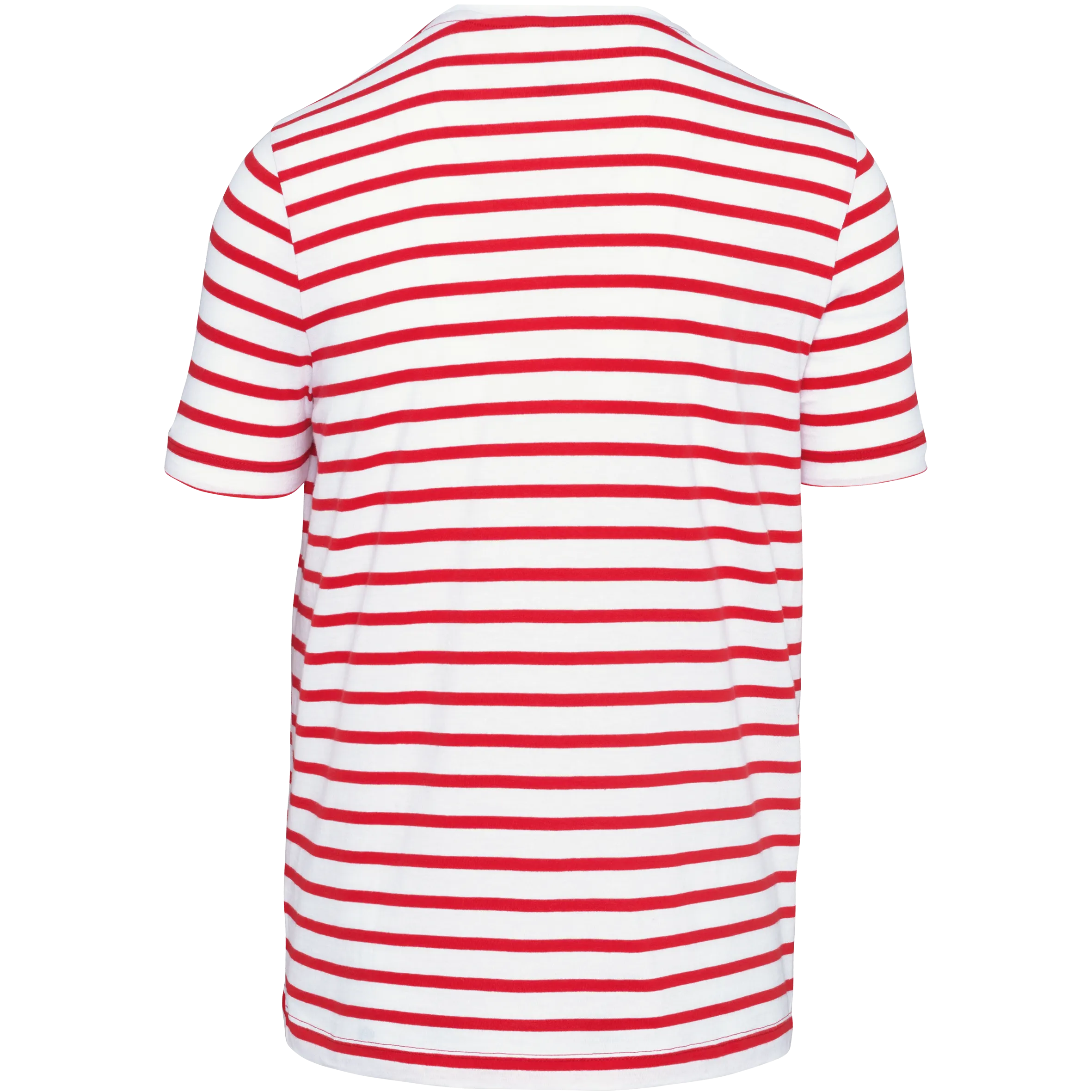 White / Red Stripe