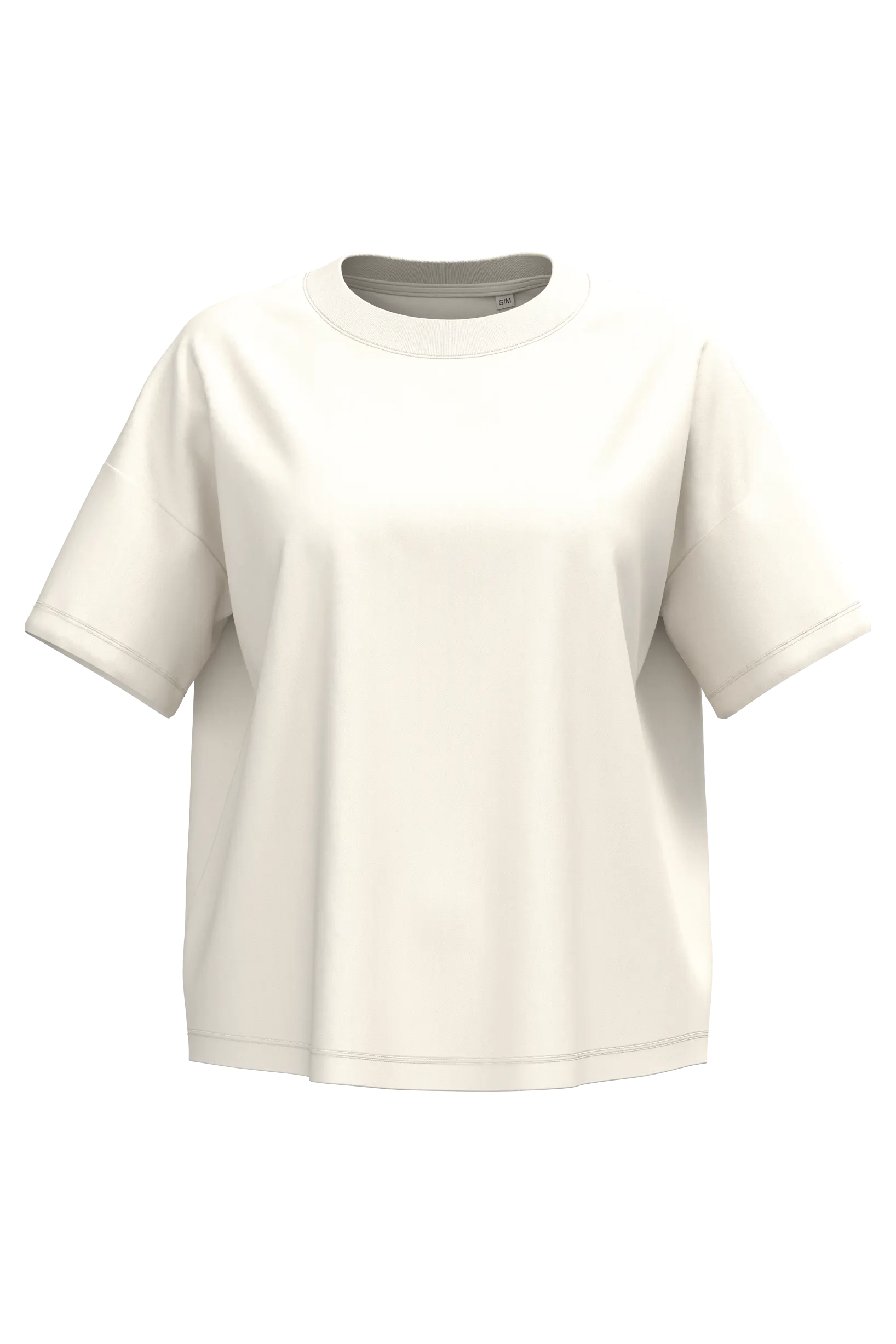 Camiseta ecorresponsable oversize mujer