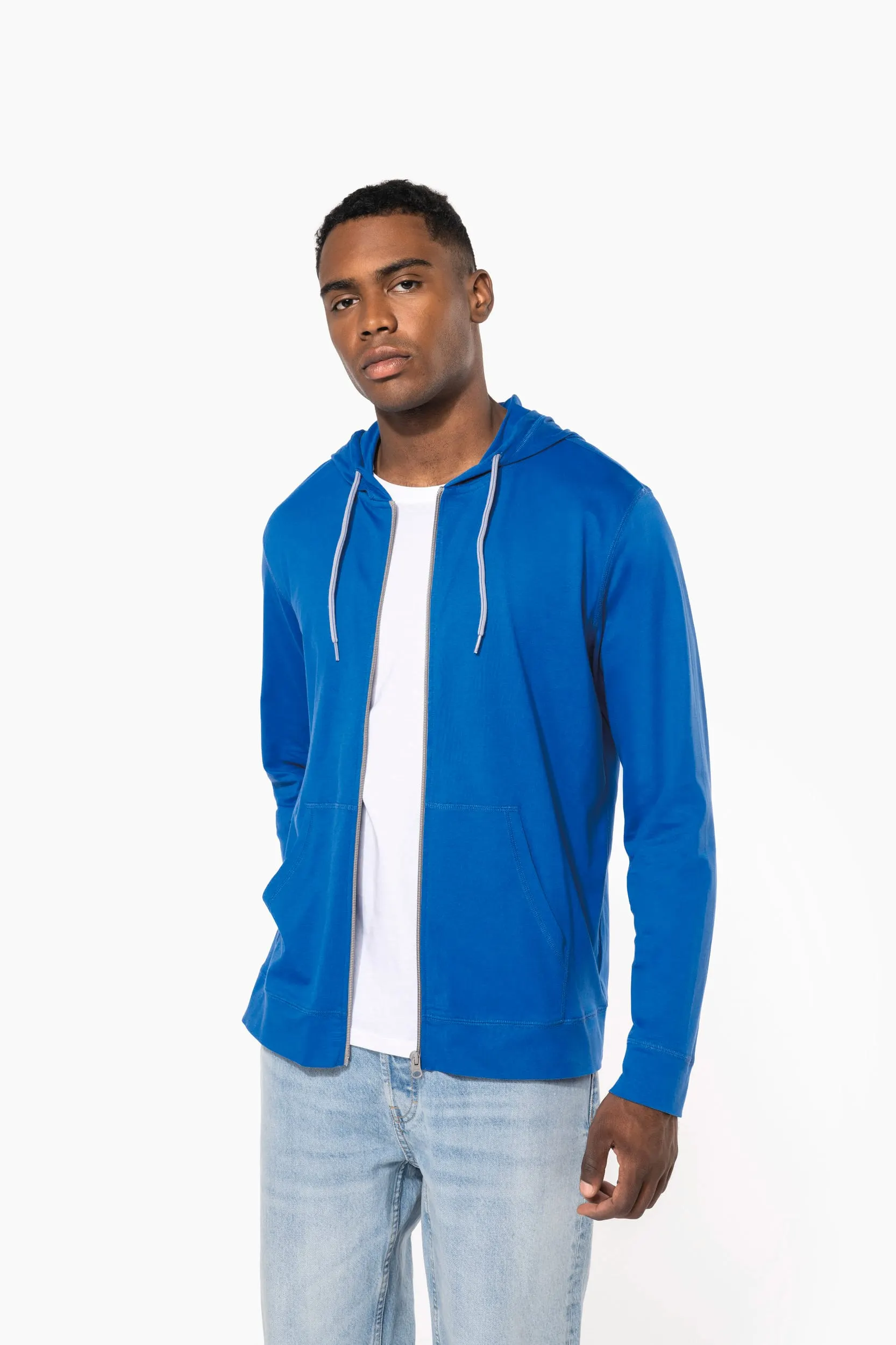 Sudadera ligera algodón con capucha
