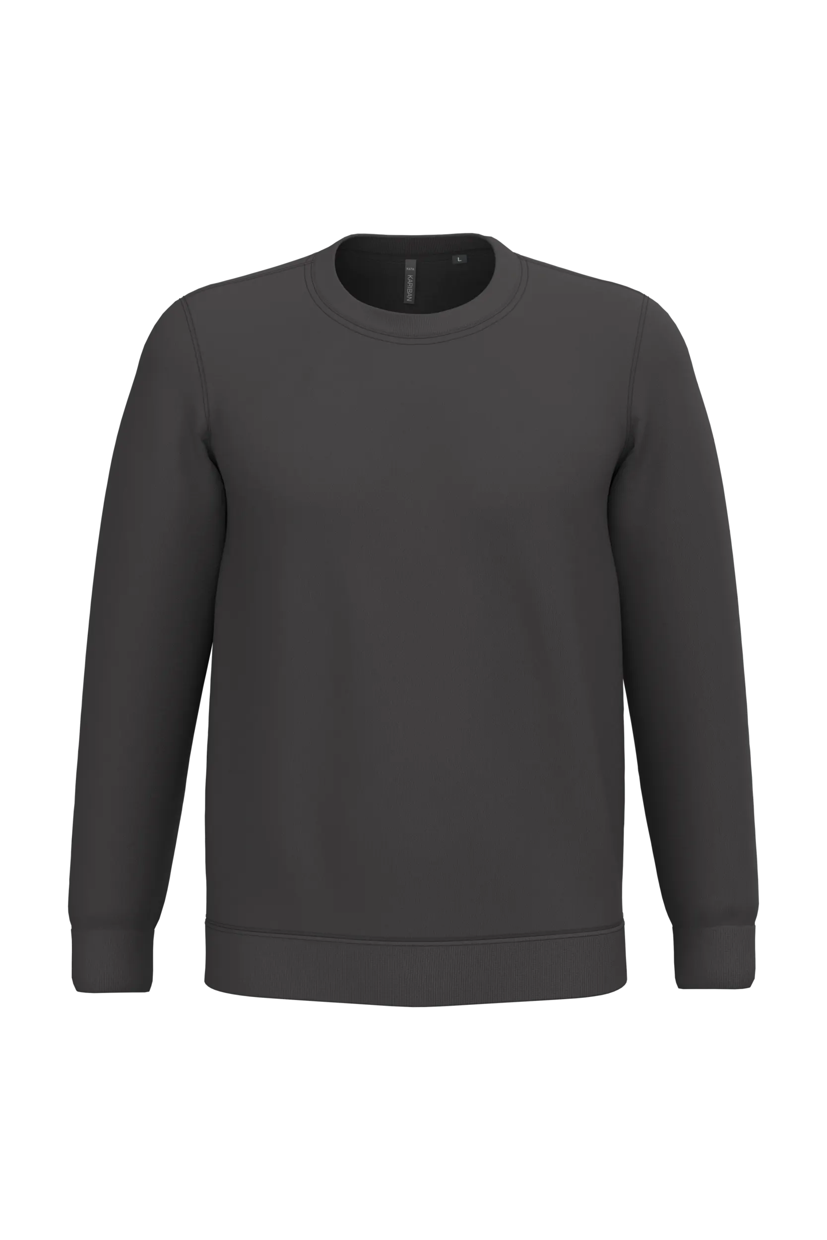 Sudadera cuello redondo