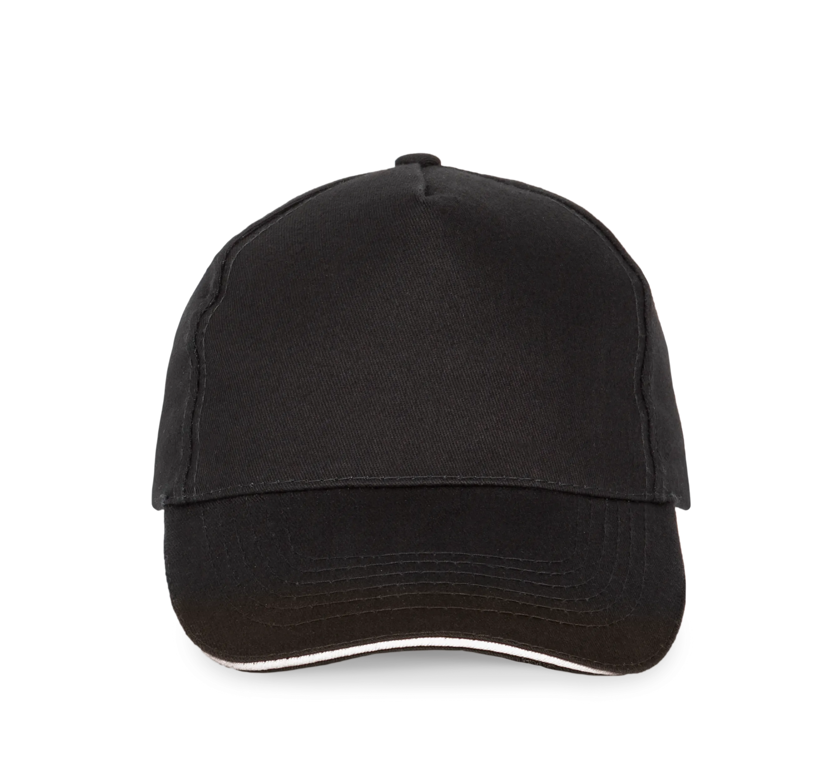 Gorra con sandwich contrastado 5 paneles