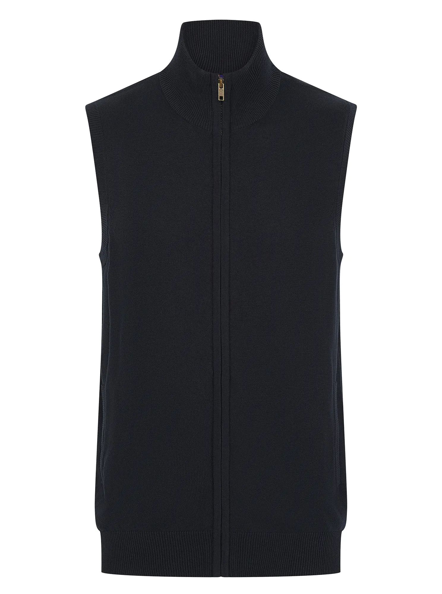 Jersey con cremallera sin mangas hombre<br/>