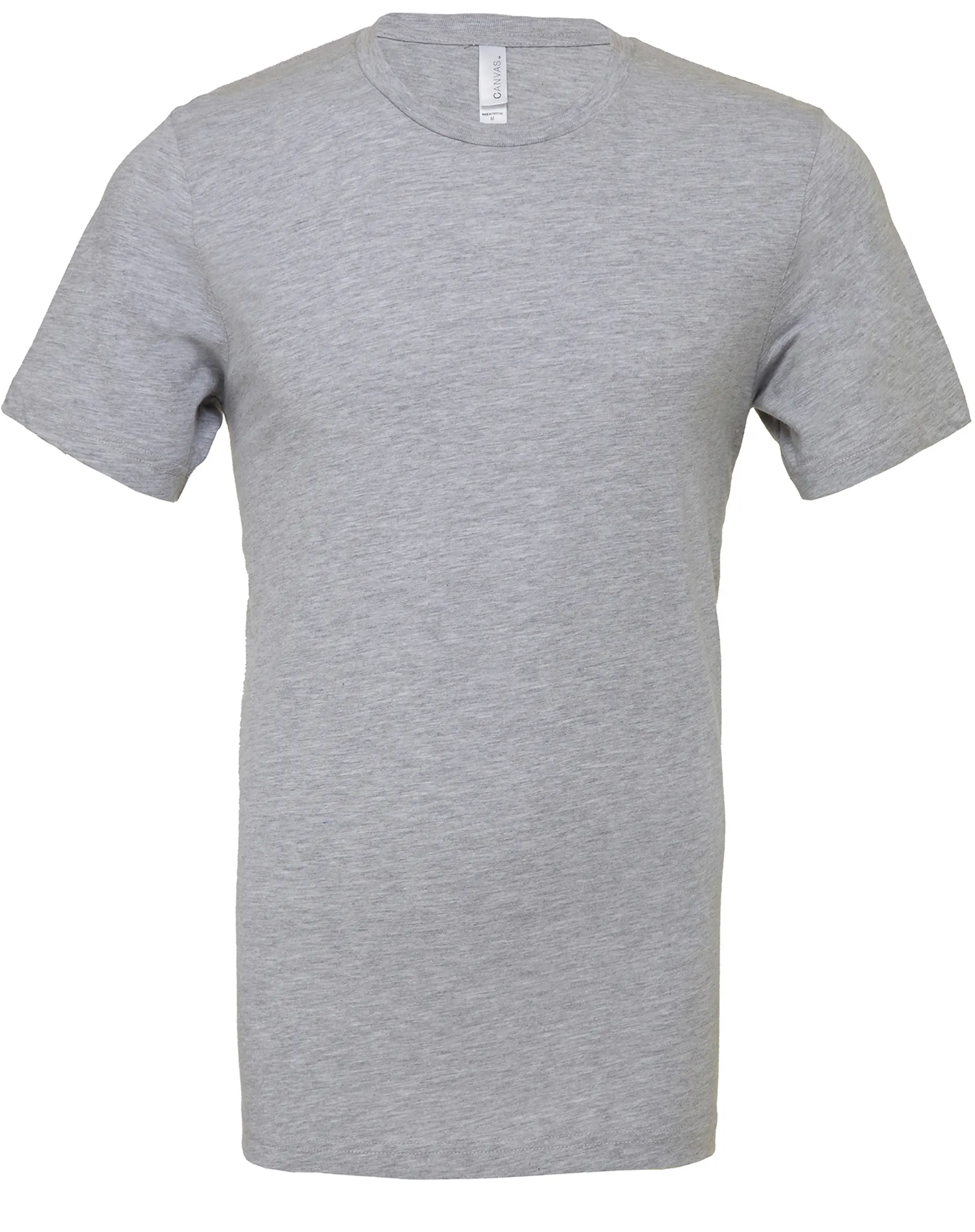 Camiseta cuello redondo hombre Heather
