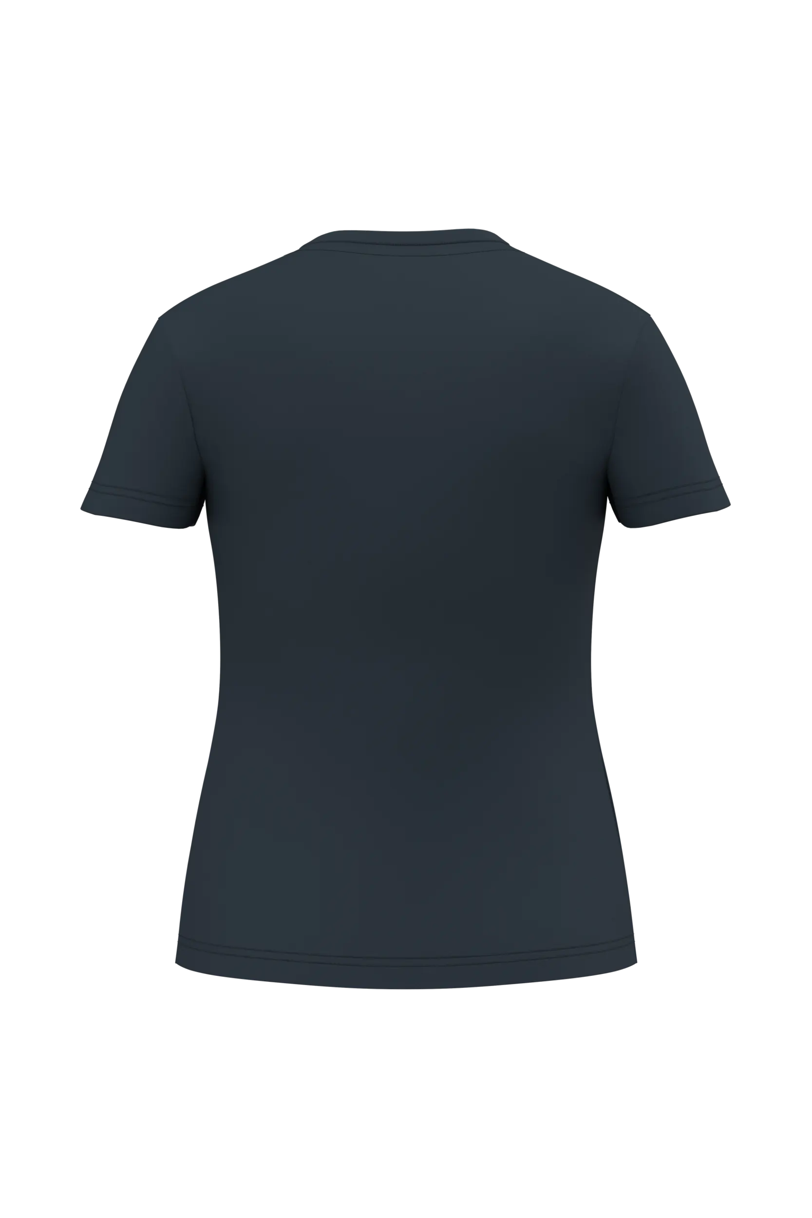 Camiseta ecorresponsable antibacteriana cuello de pico mujer