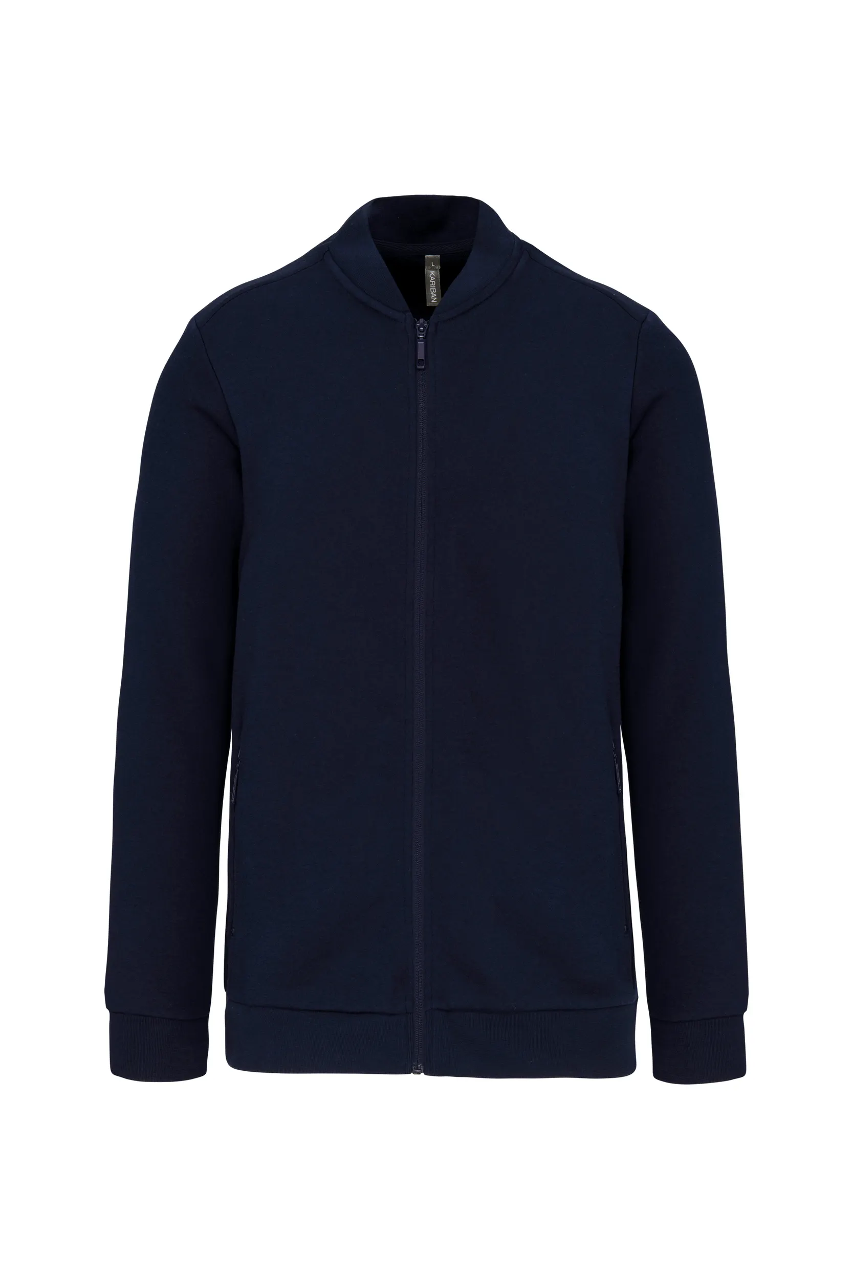 Chaqueta de felpa con cremallera