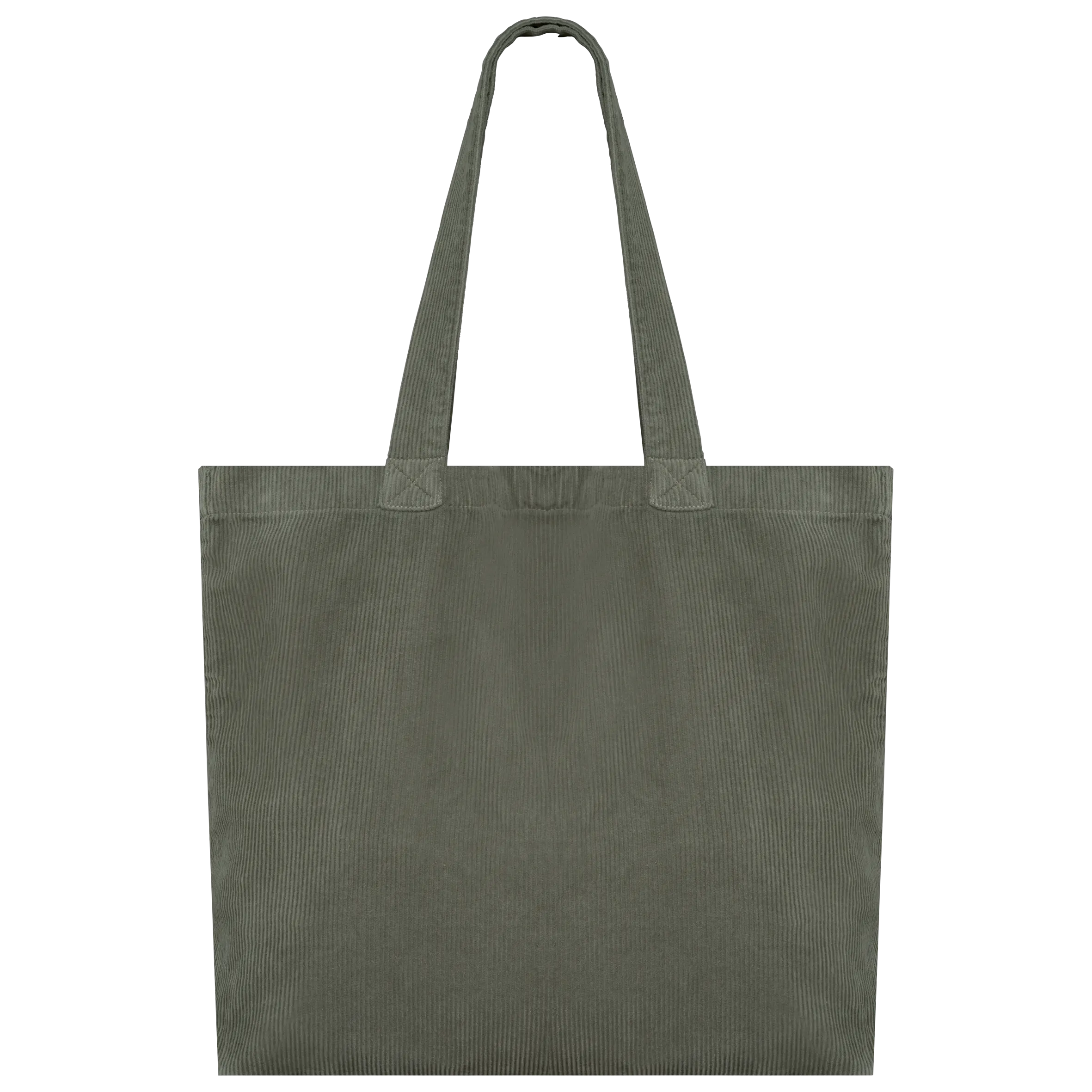 Bolsa ecorresponsable efecto lavado de pana