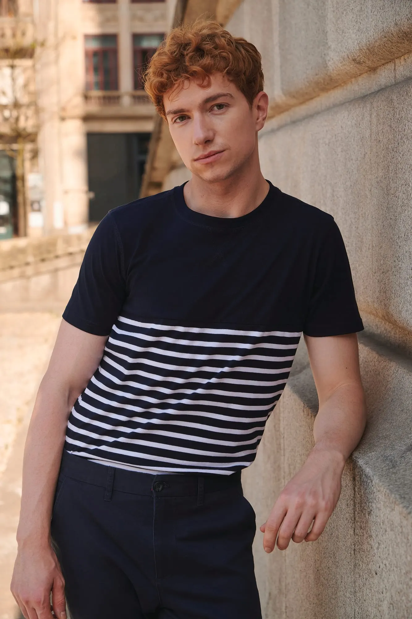 Camiseta de manga corta Breton