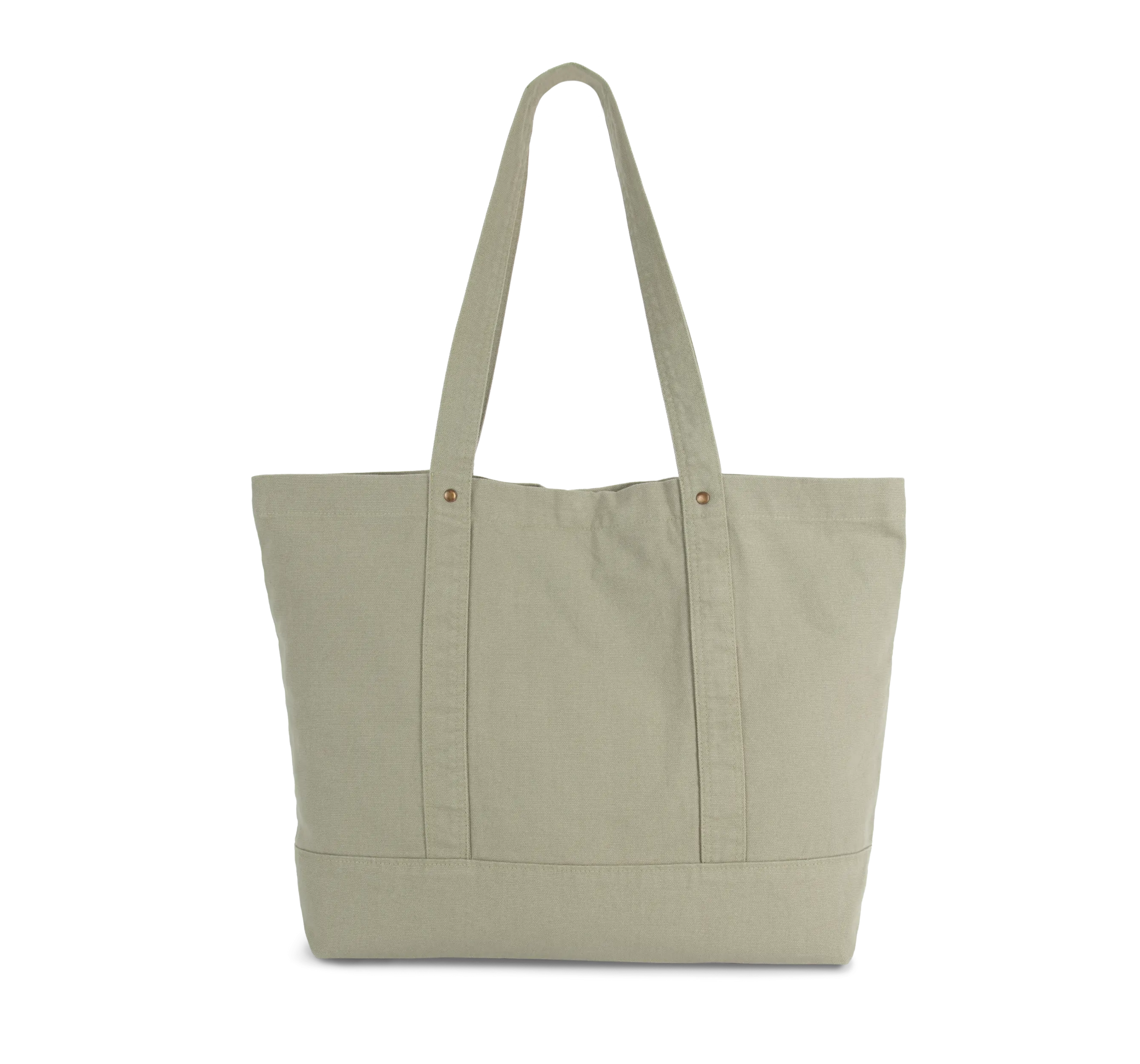 Bolsa shopper grande con bolsillo lateral