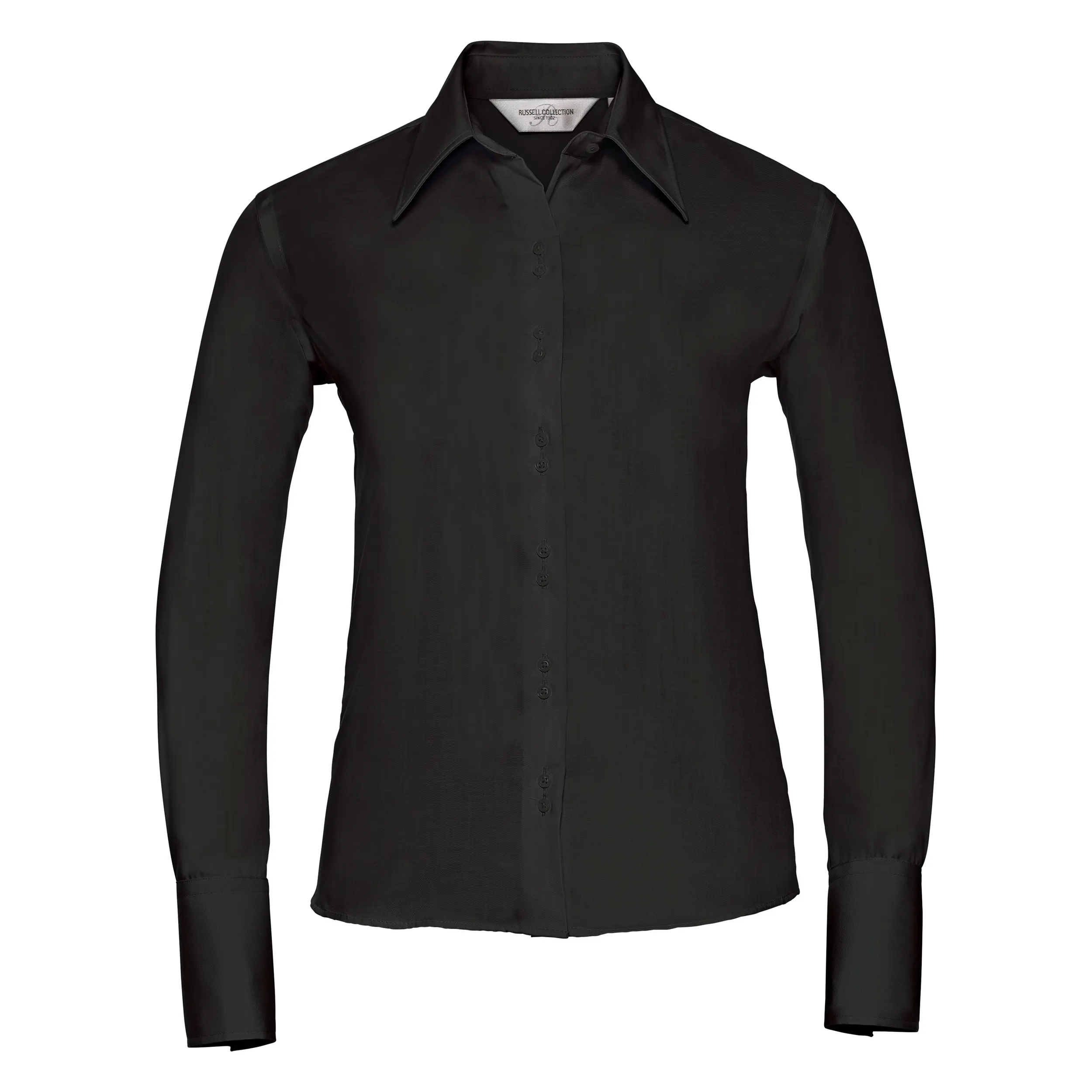 Camisa Non-Iron manga larga mujer
